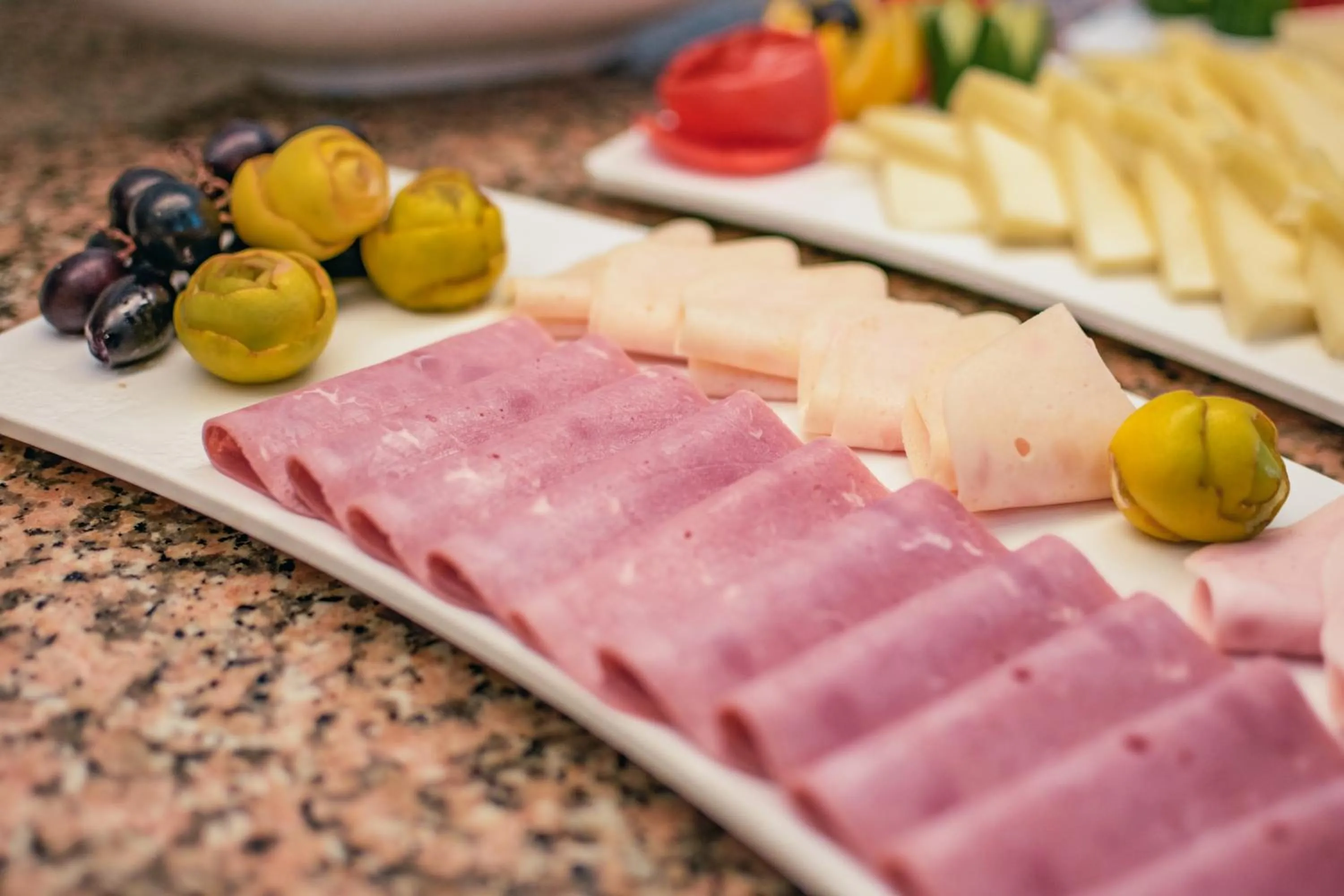 Buffet breakfast in Güllük Yalı Boutique Otel