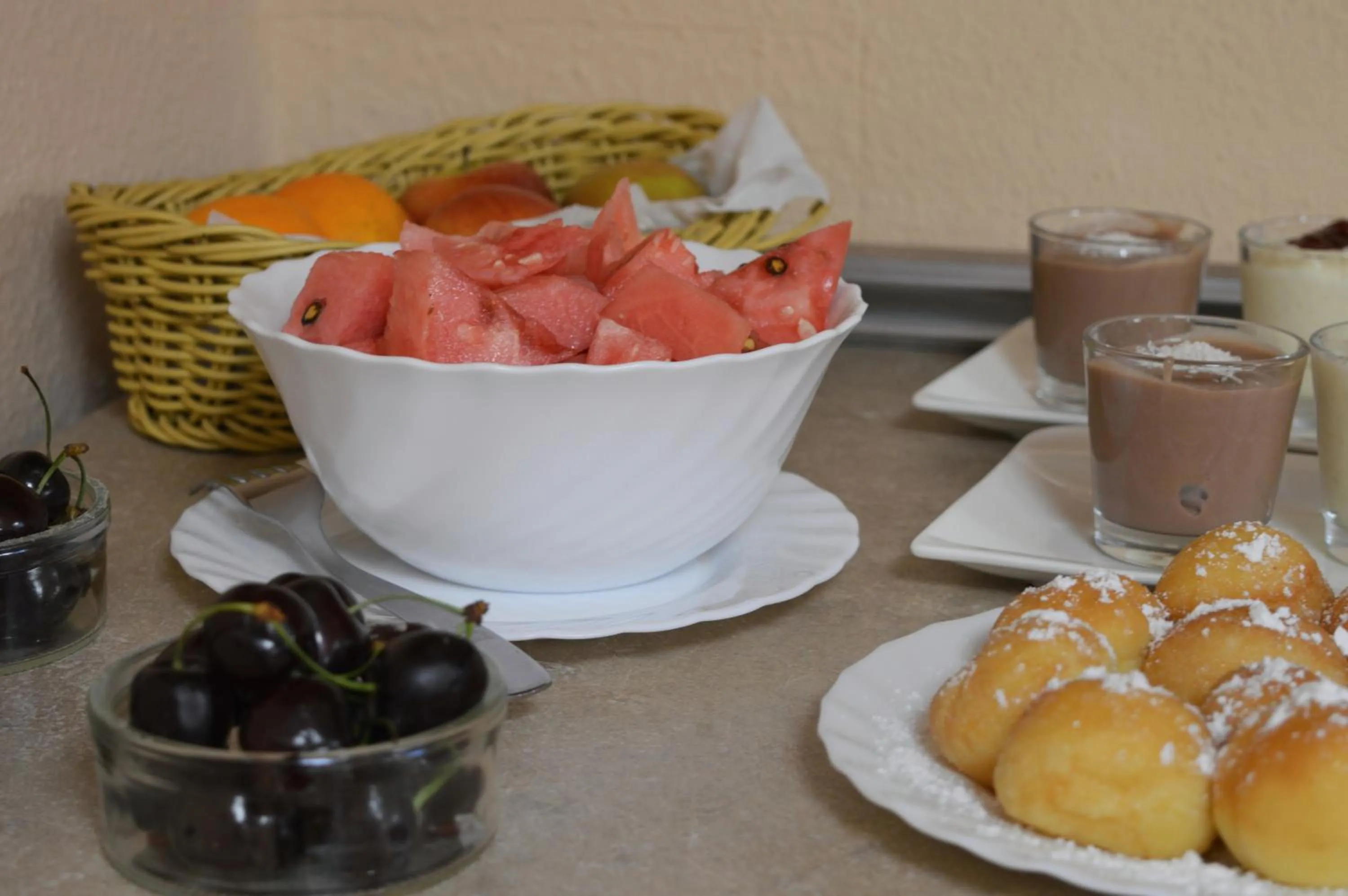 Buffet breakfast in Alfréd Panzió