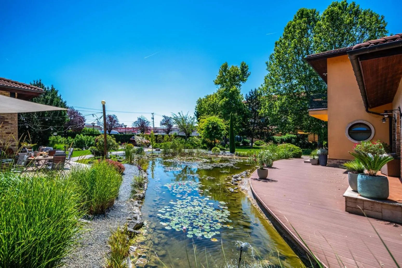 Garden in Budapest Airport Hotel Stáció Wellness & Konferencia