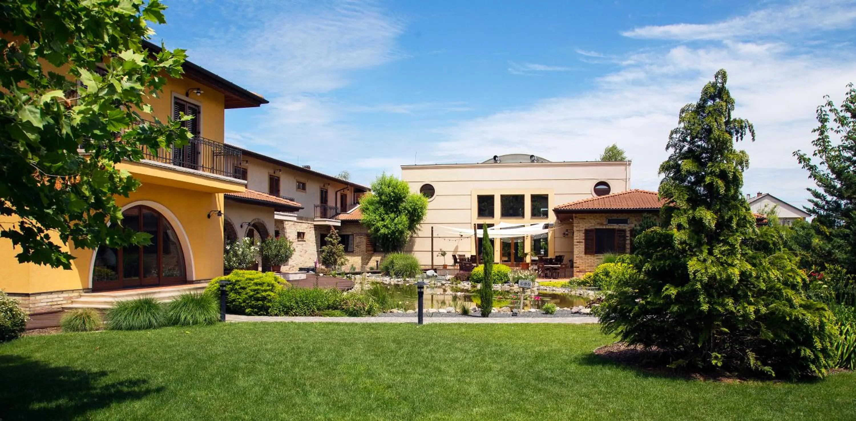 Garden in Budapest Airport Hotel Stáció Wellness & Konferencia