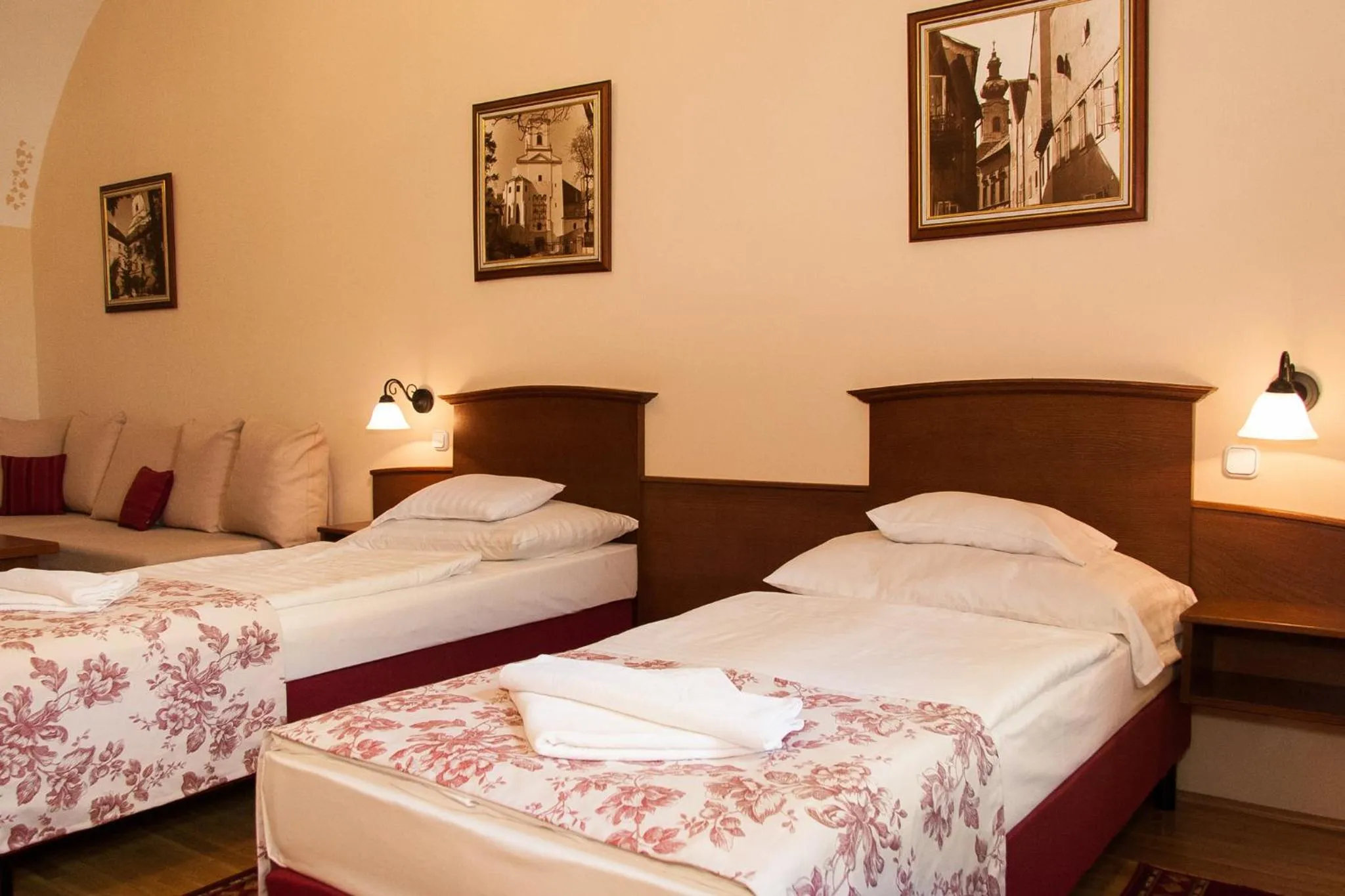 Photo of the whole room, Bed in Hotel Klastrom