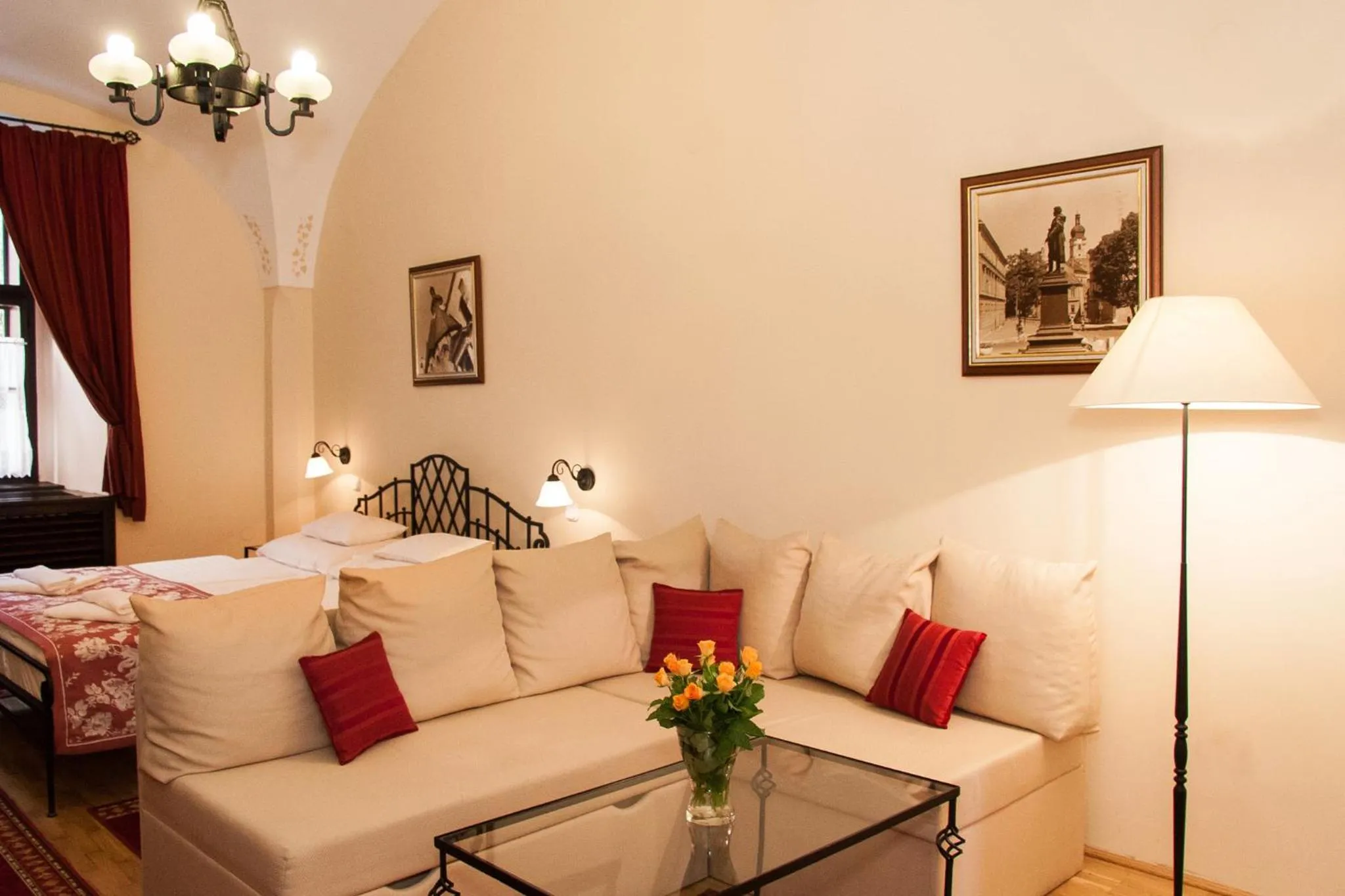 Photo of the whole room, Bed in Hotel Klastrom