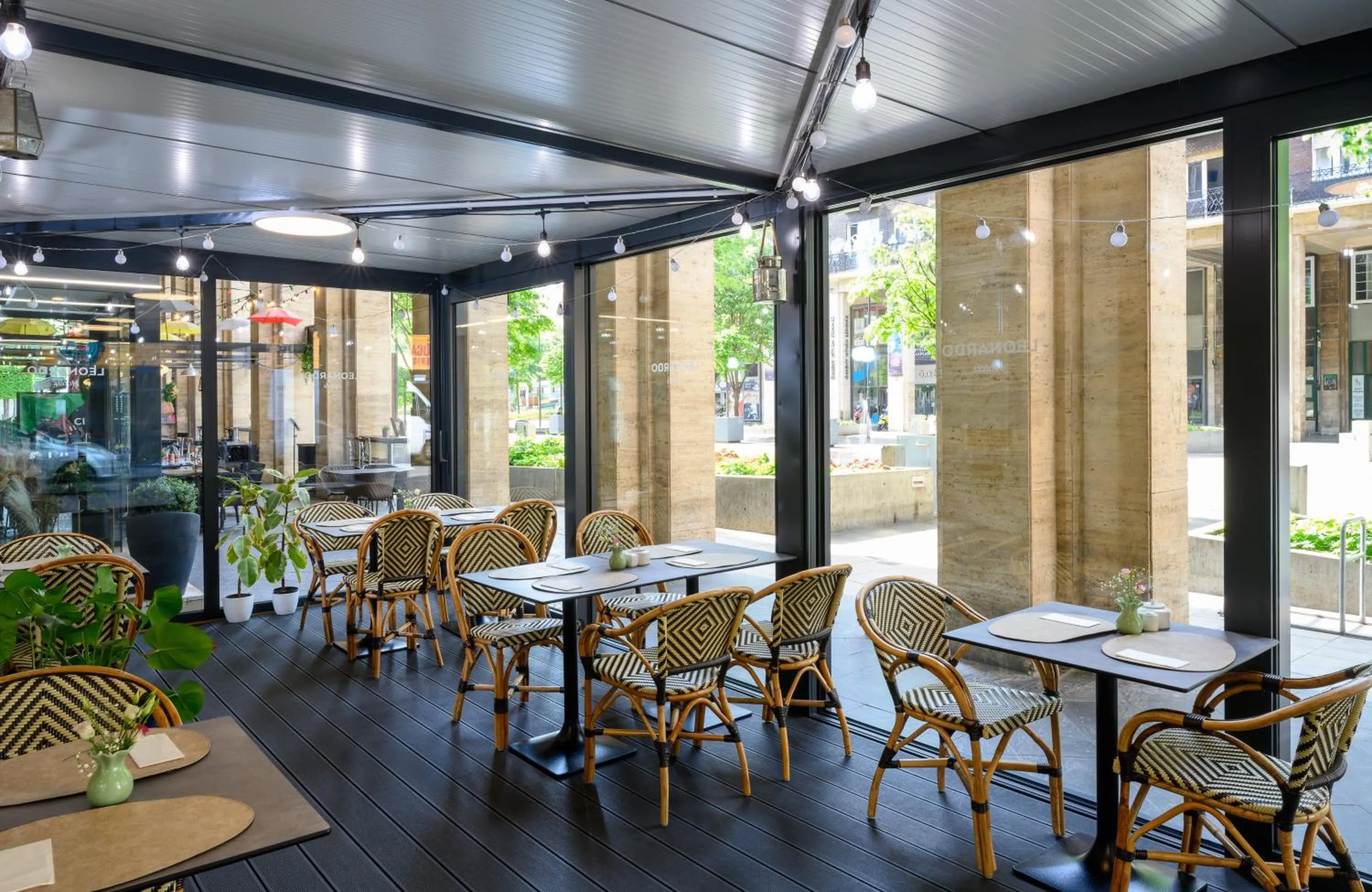 Balcony/Terrace in Leonardo Boutique Hotel Budapest M-Square