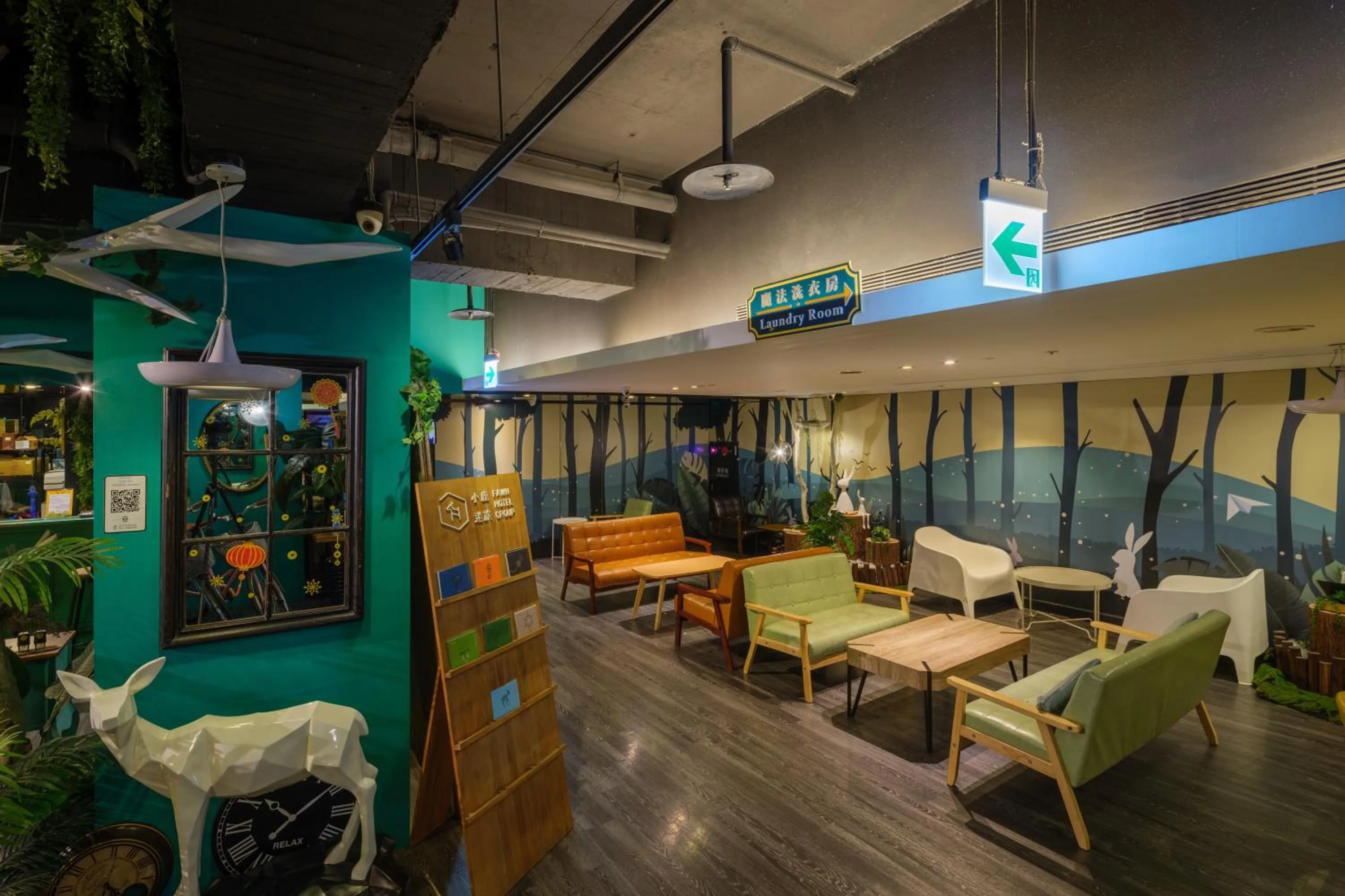 Seating area in Finders Hotel-Fu Qian