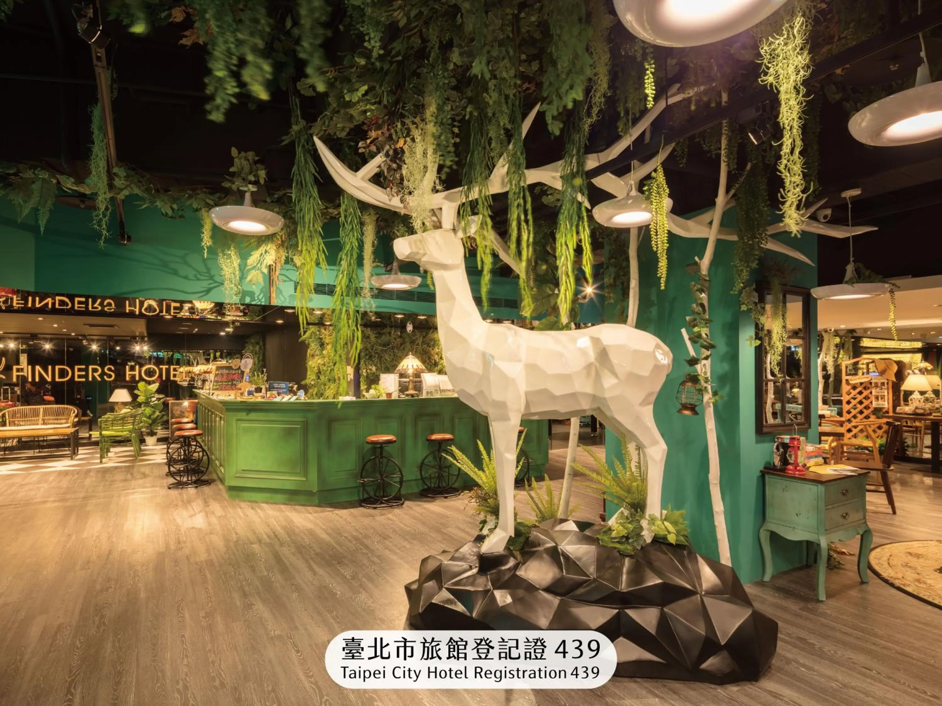 Lobby or reception in Finders Hotel-Fu Qian