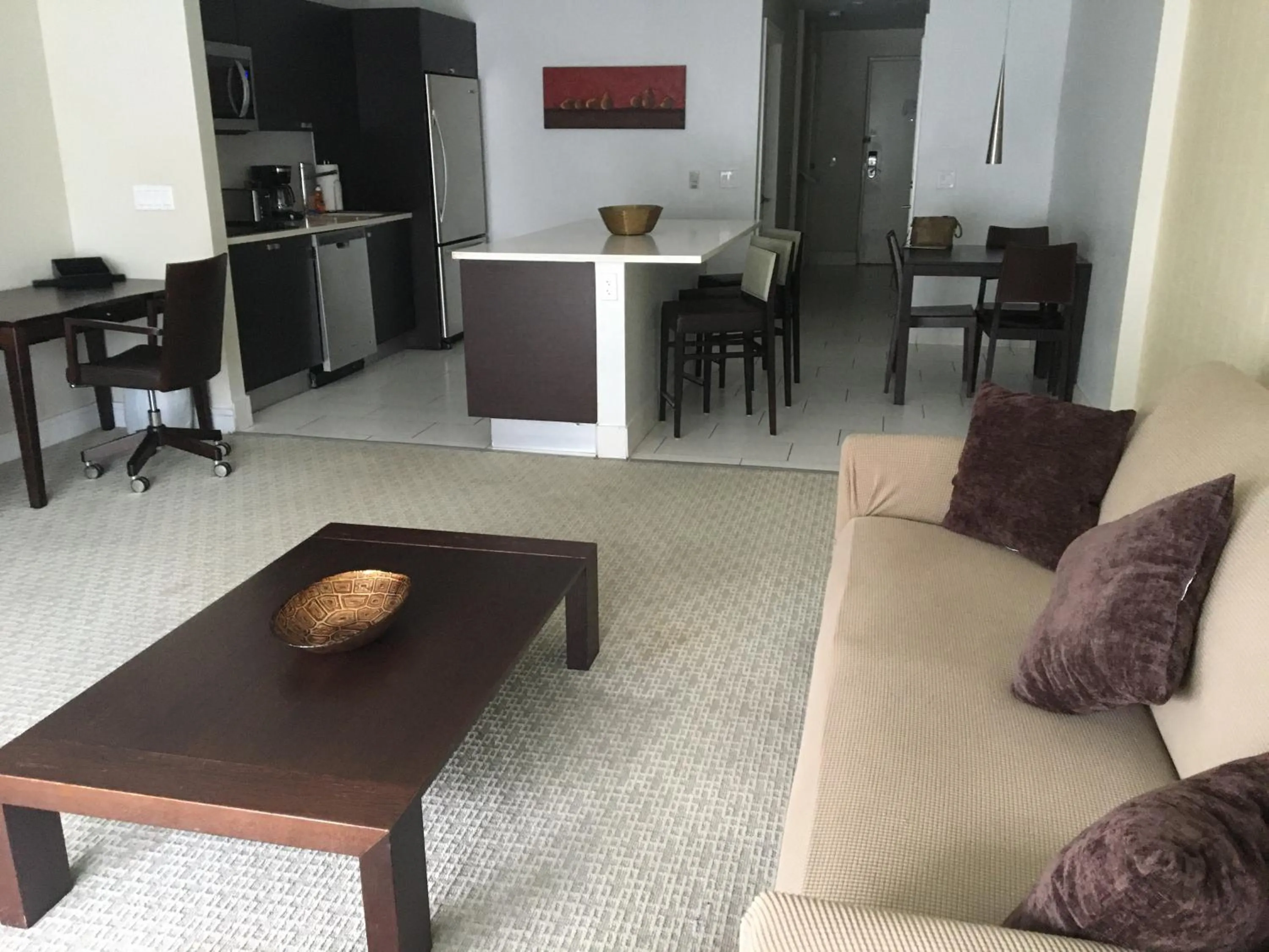 Living room in Doral 2-Story Villa 3 Bed 4 Bath at Provident Doral at The Blue Miami