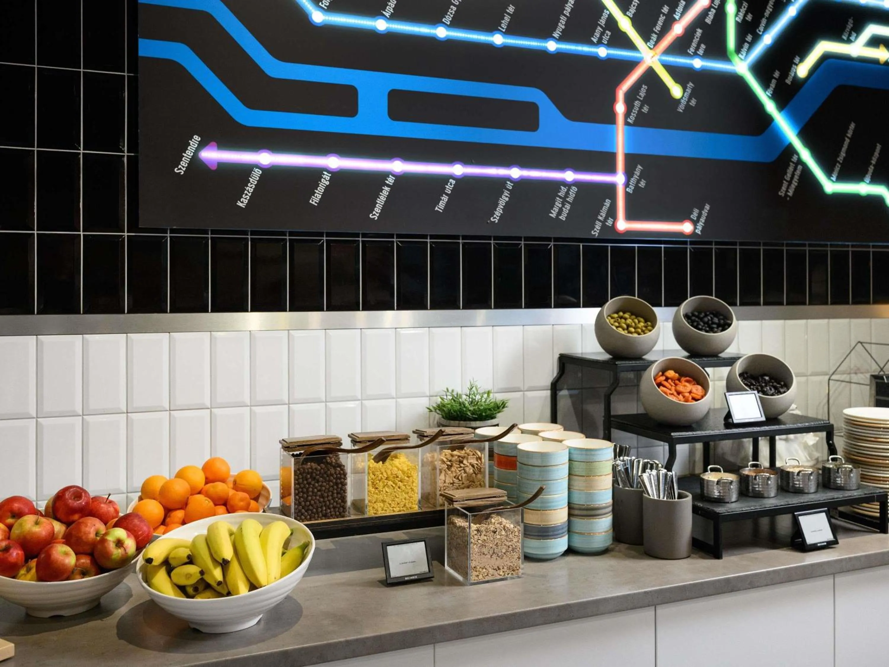 Breakfast in Mercure Budapest Castle Hill