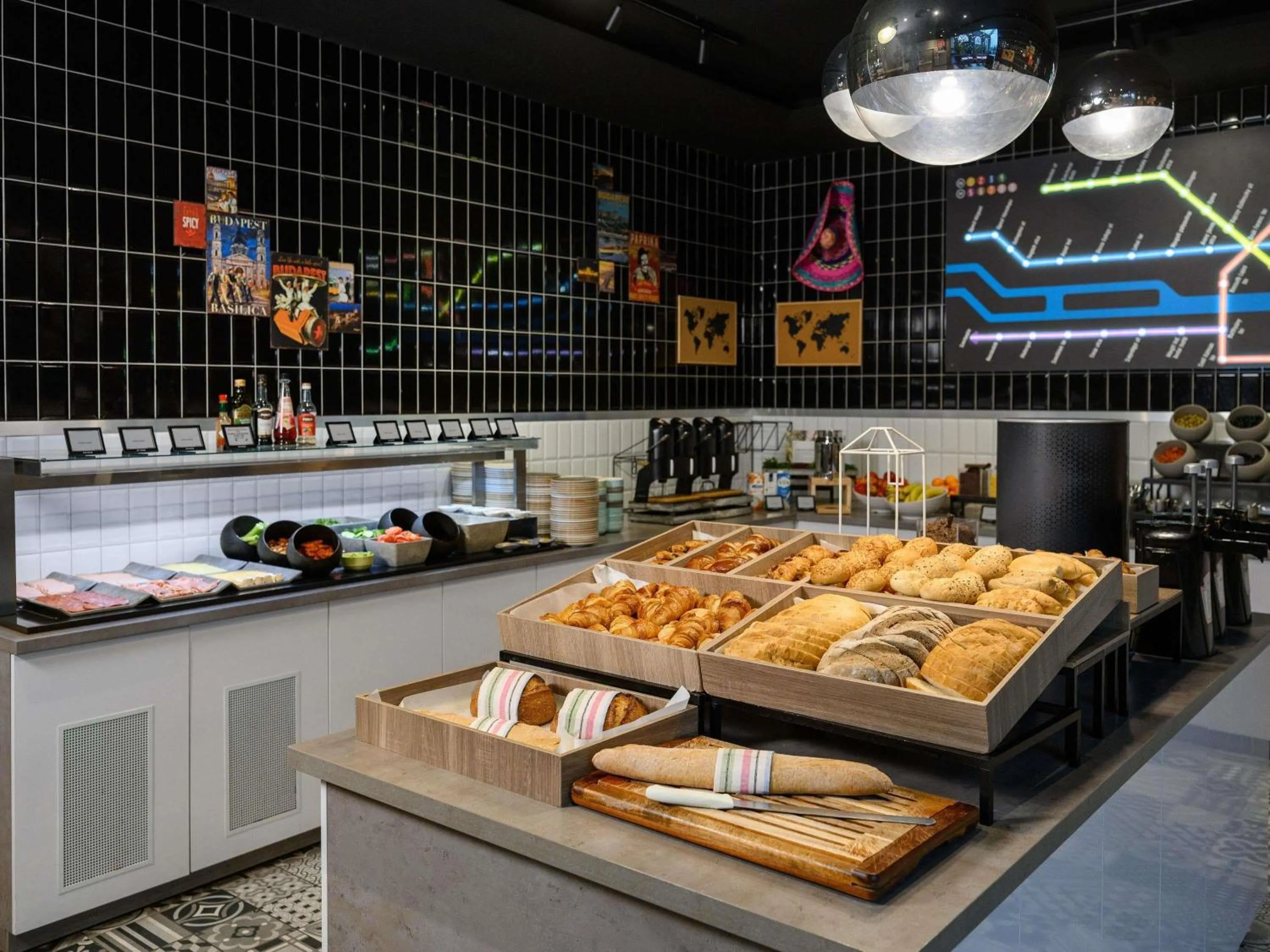 Breakfast in Mercure Budapest Castle Hill