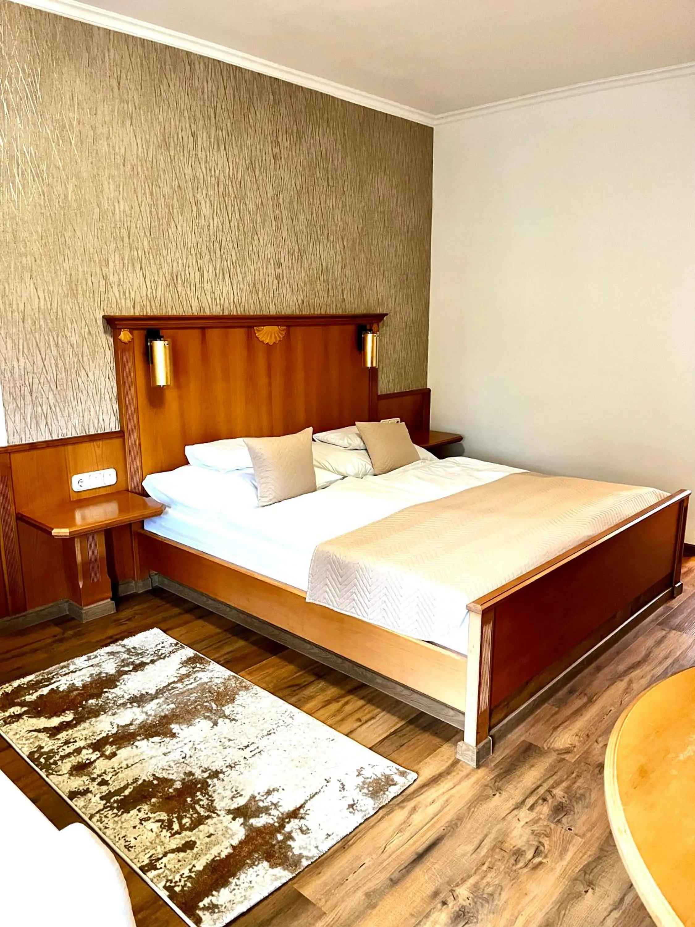 Bedroom, Bed in Wellness Hotel Kager Harkány