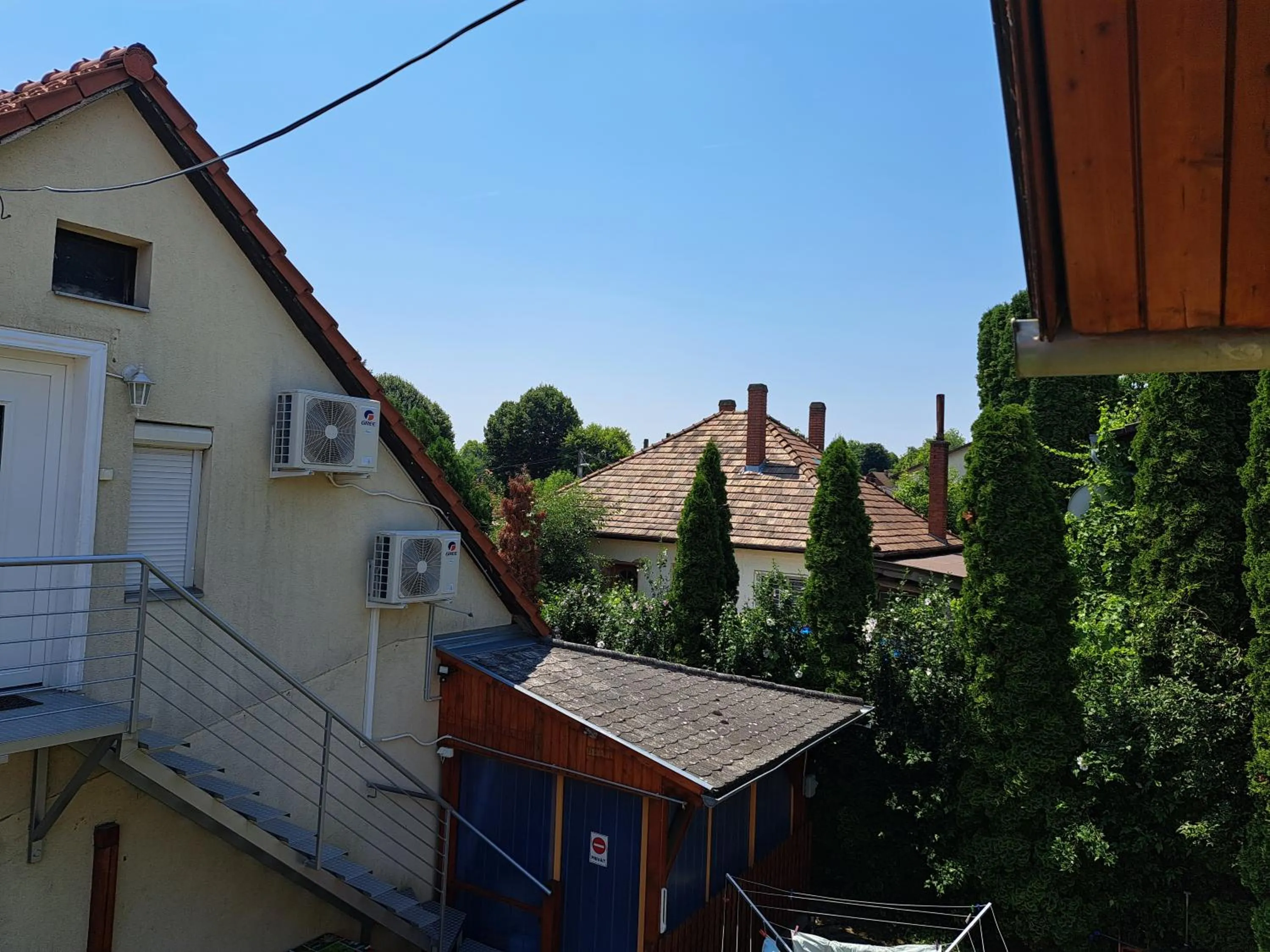 Garden view in Pink Tulip Apartment House