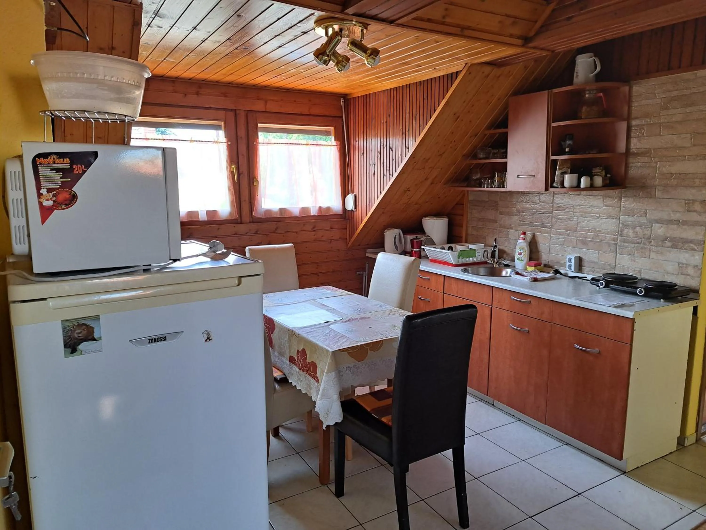 Dining area in Pink Tulip Apartment House
