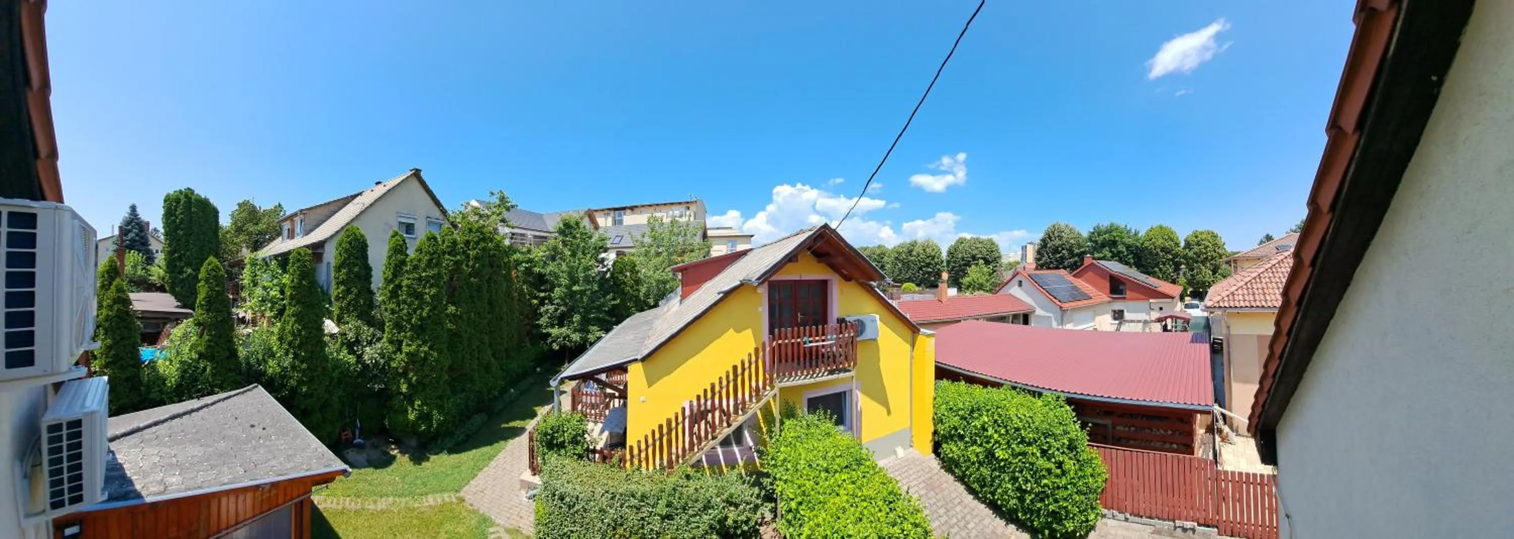 Garden view in Pink Tulip Apartment House