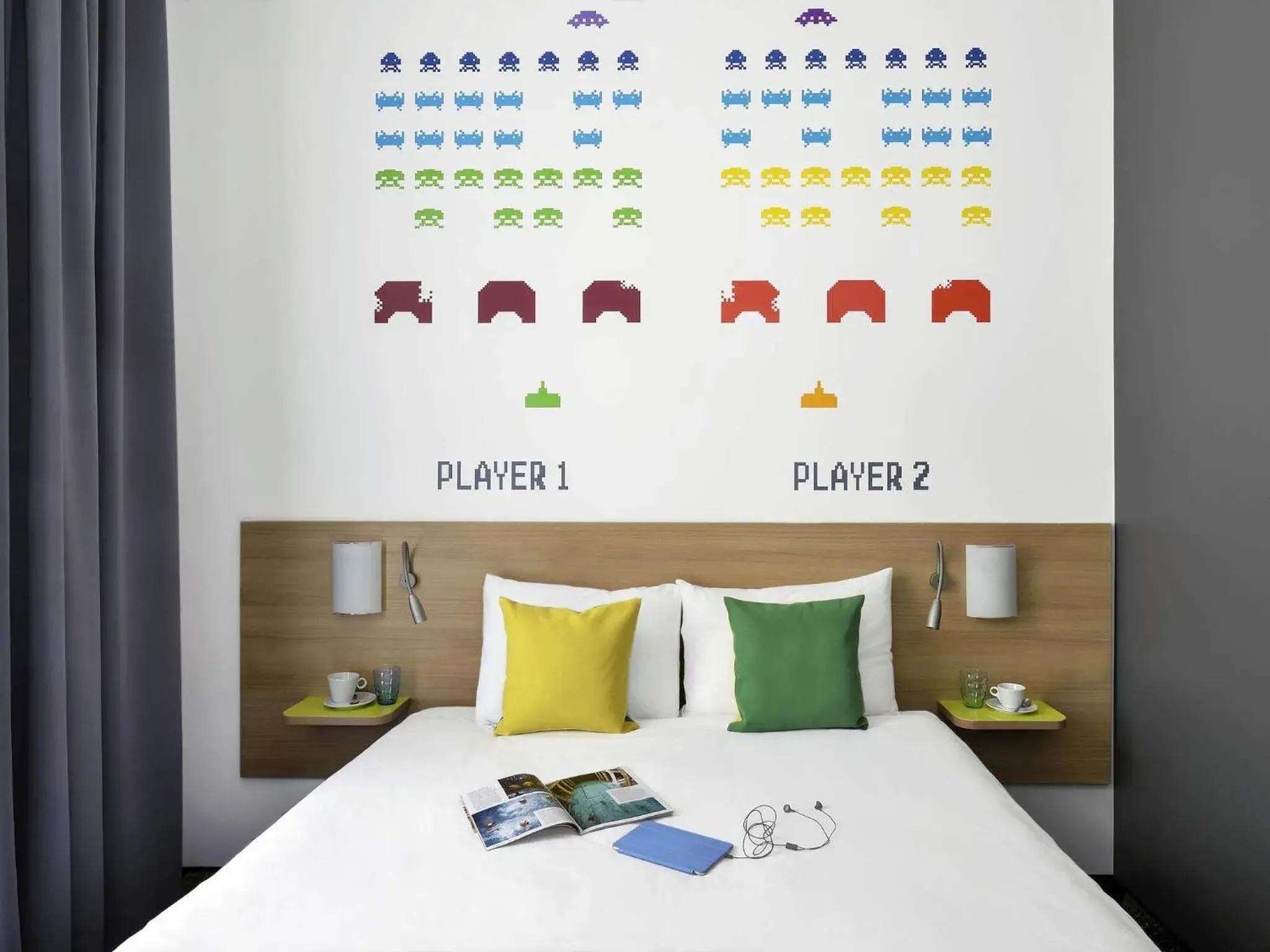 Bedroom, Bed in Ibis Styles Budapest Center Bedroom, Bed in Ibis Styles Budapest Center