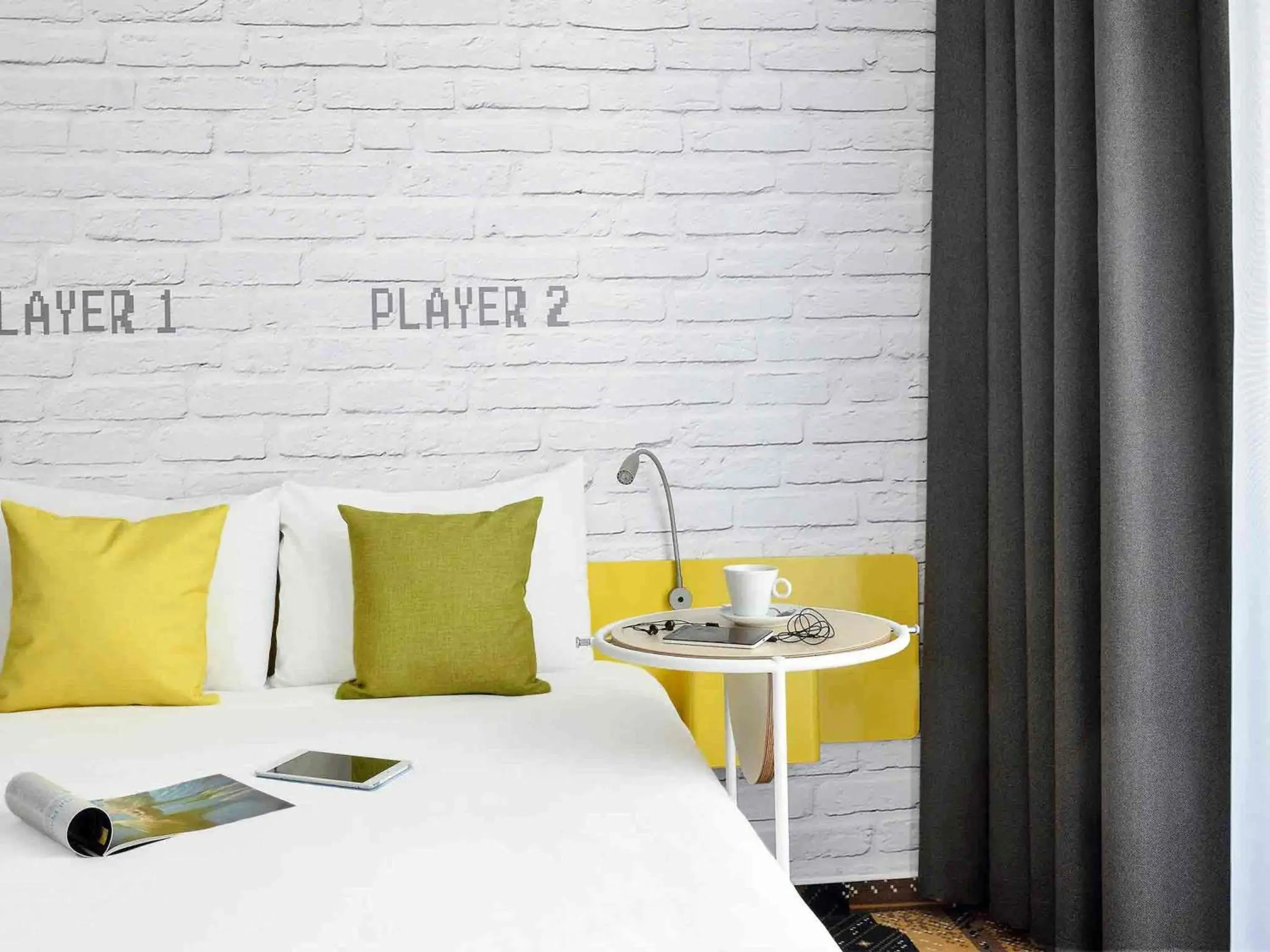 Bedroom, Bed in Ibis Styles Budapest Center Bedroom, Bed in Ibis Styles Budapest Center