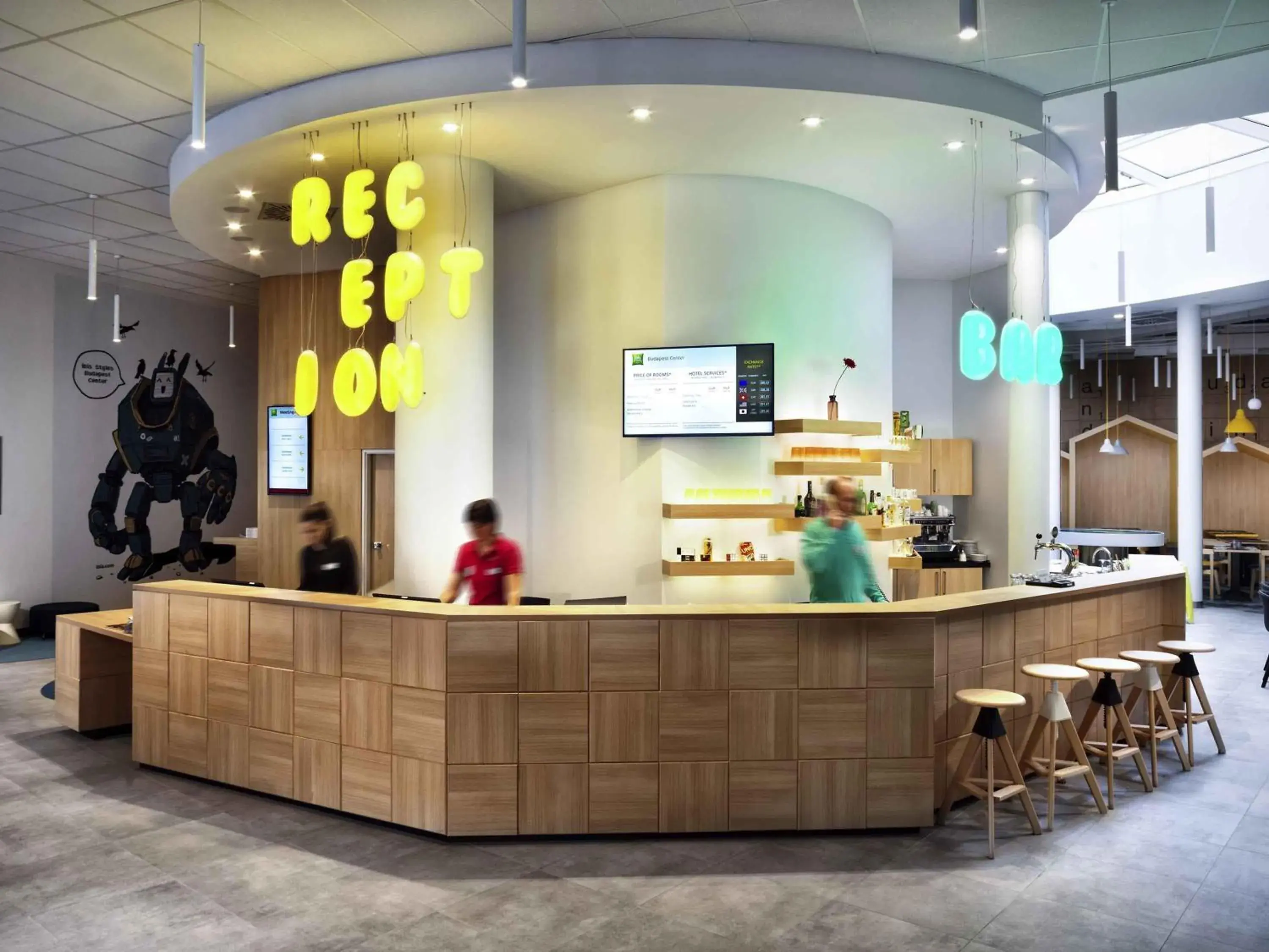 Property building in Ibis Styles Budapest Center Property building in Ibis Styles Budapest Center