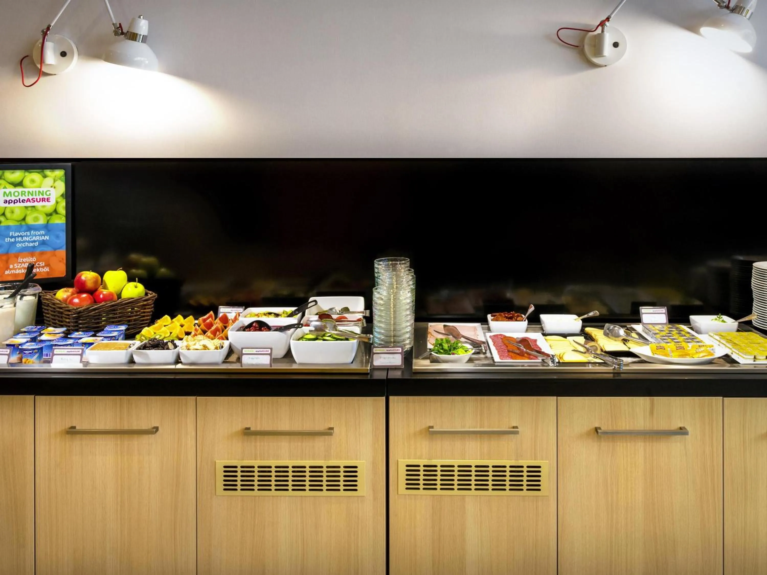 Breakfast in Ibis Styles Budapest Center