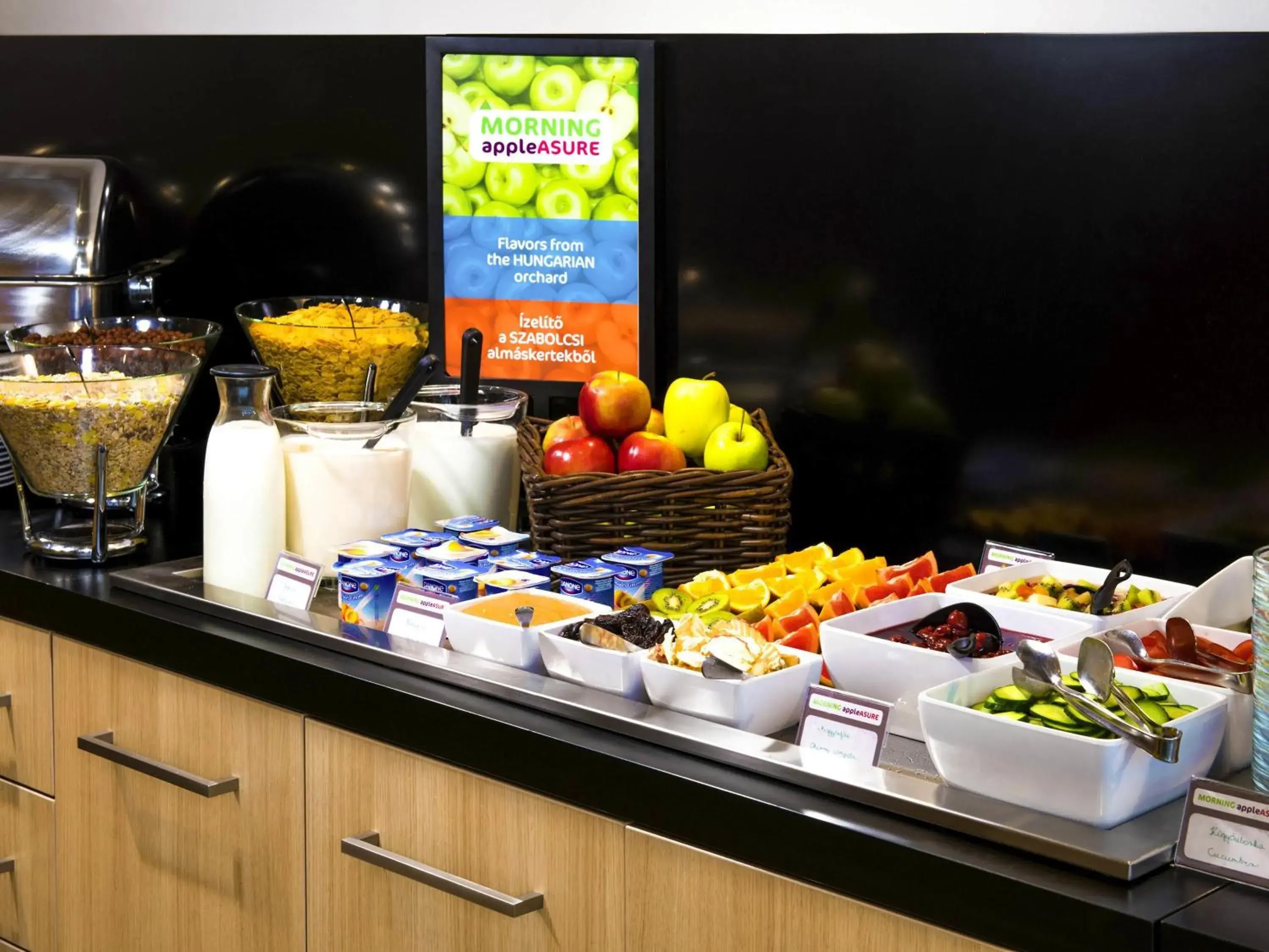 Breakfast in Ibis Styles Budapest Center Breakfast in Ibis Styles Budapest Center