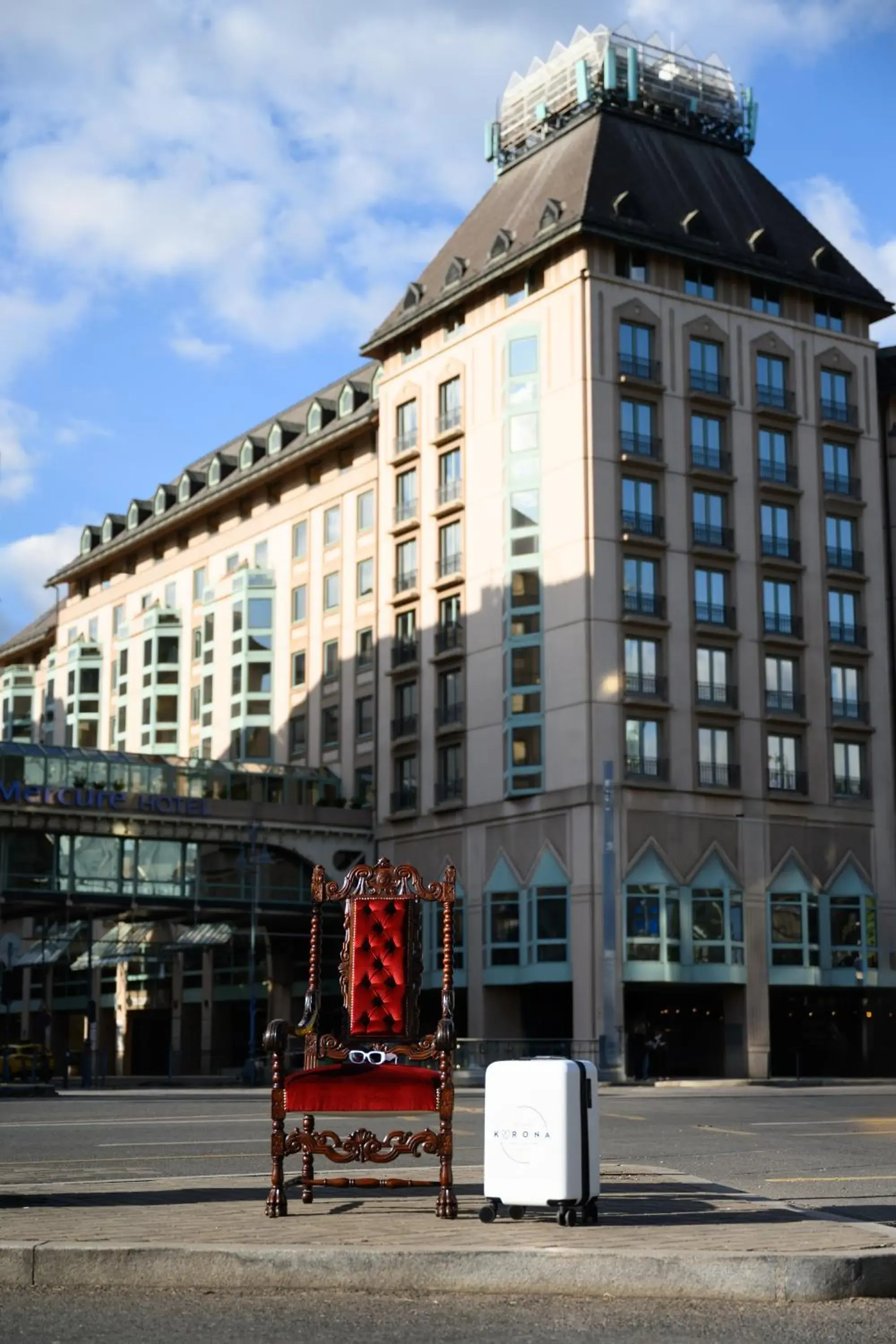 Property building in Mercure Budapest Korona Property building in Mercure Budapest Korona