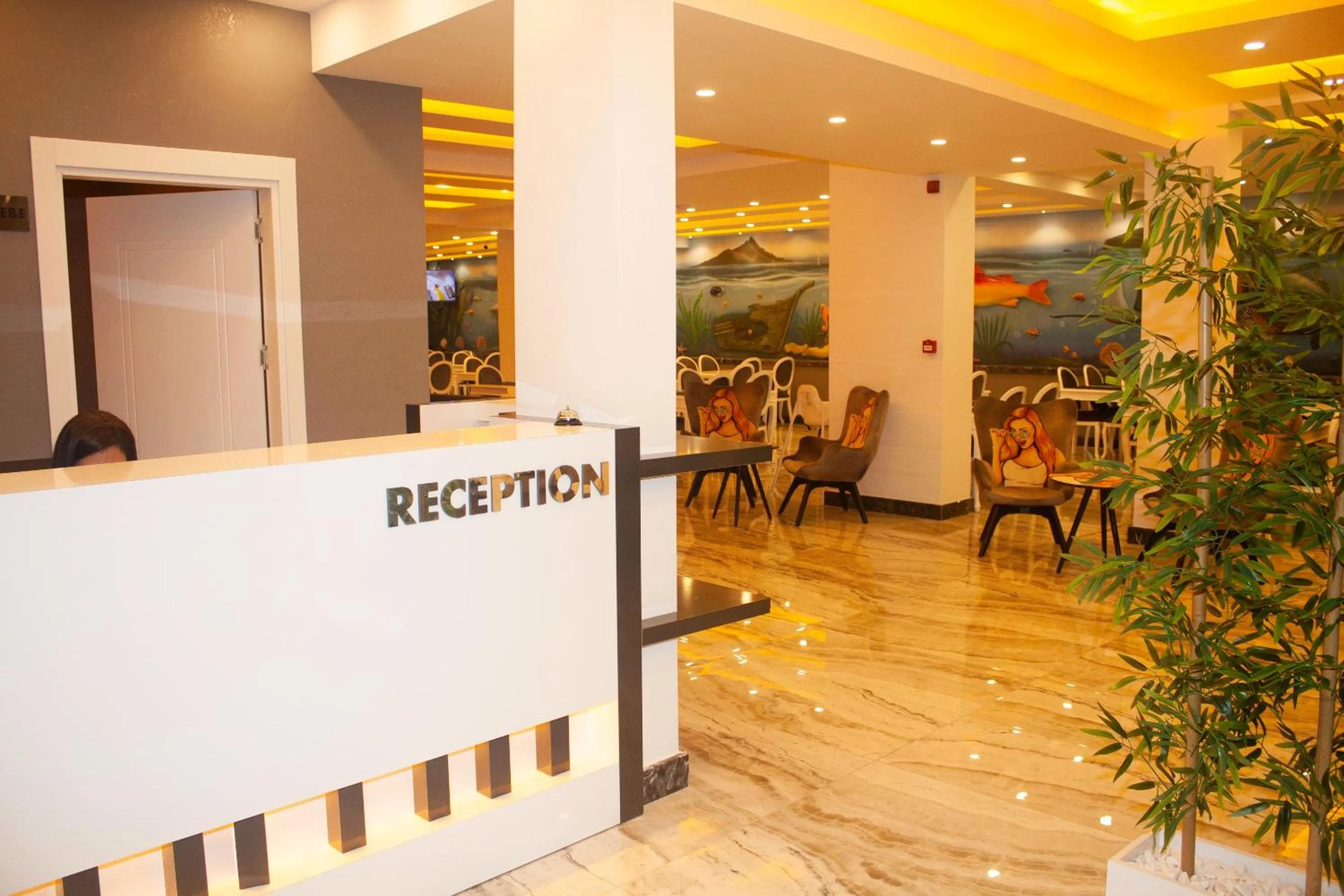 Lobby or reception in Livaneli Boutique Otel