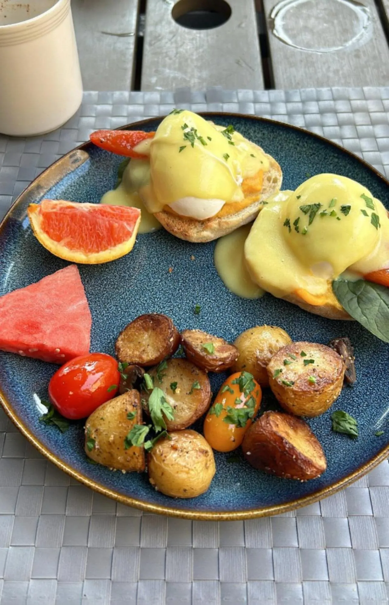 American breakfast in Fairholm Boutique Inns