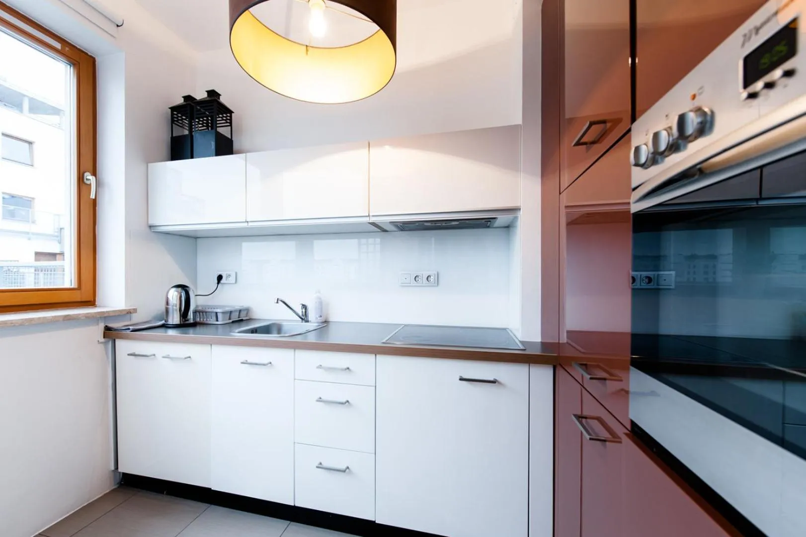 Kitchen or kitchenette in SuperApart Chełmska 9 - Blisko Olinek i WFDIF