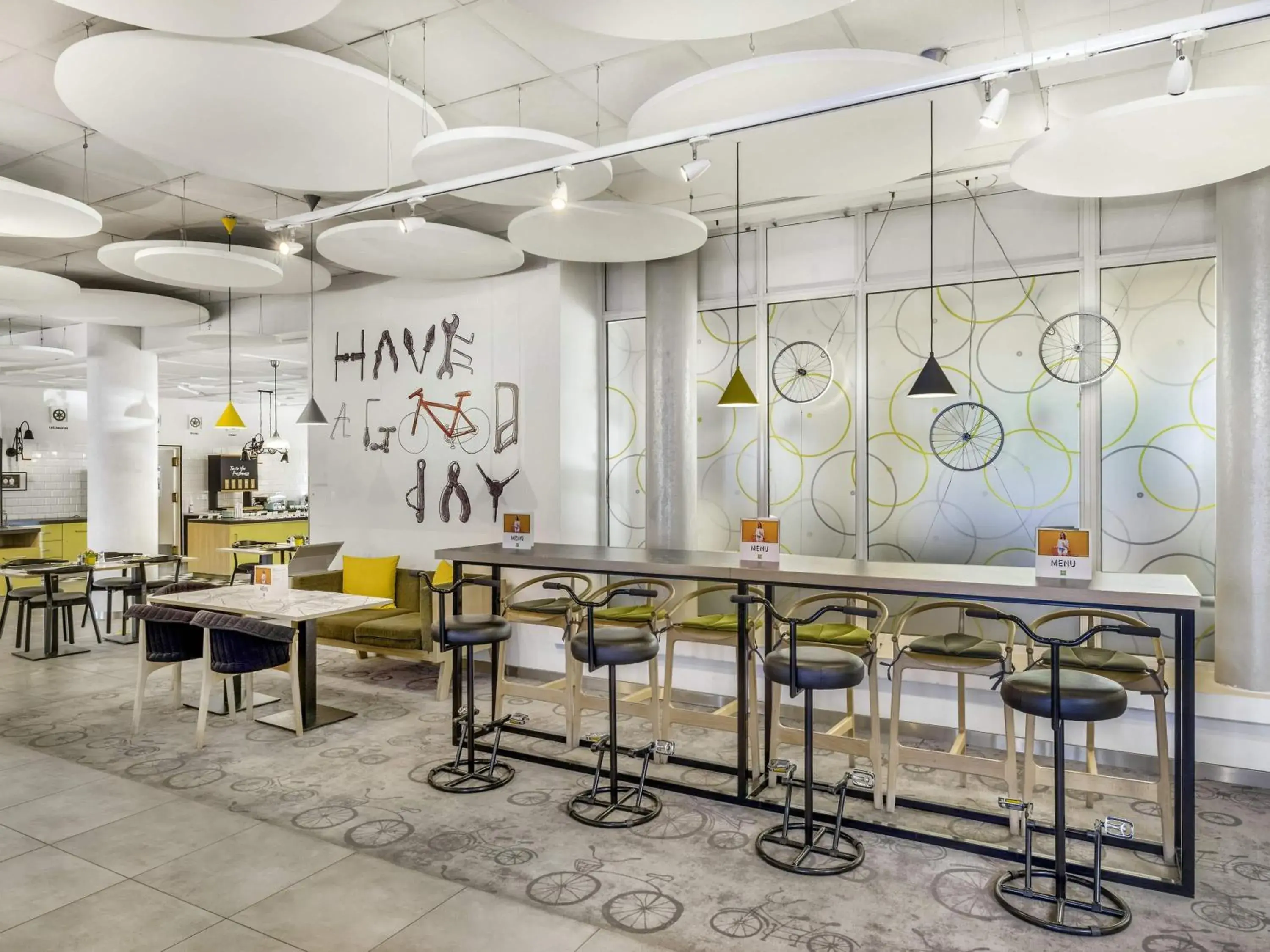 Lounge or bar in Ibis Styles Budapest City Lounge or bar in Ibis Styles Budapest City