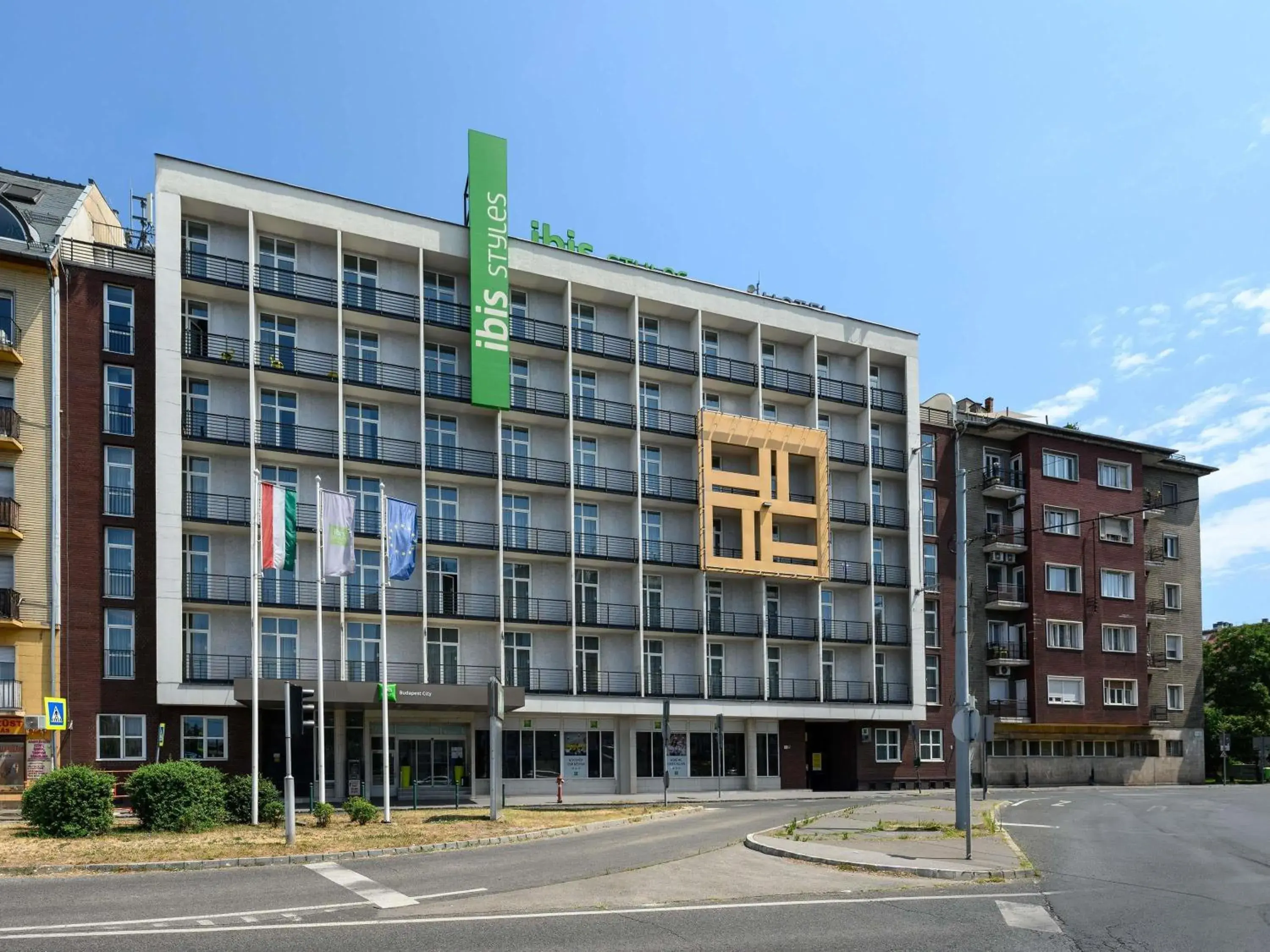 Property building in Ibis Styles Budapest City Property building in Ibis Styles Budapest City