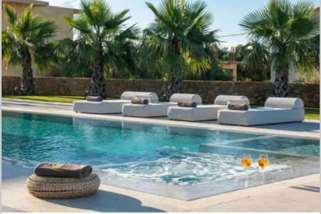 Swimming pool in Opsis Luxury Villa with swimming pool