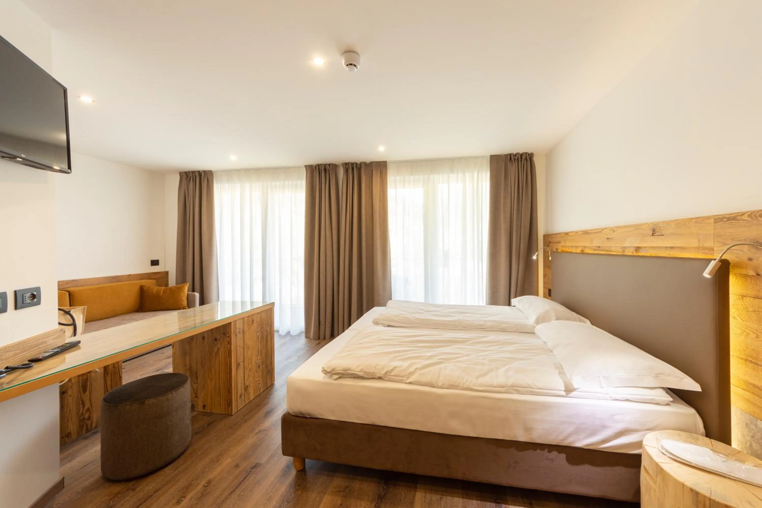 Bed in Active Alm Hotel