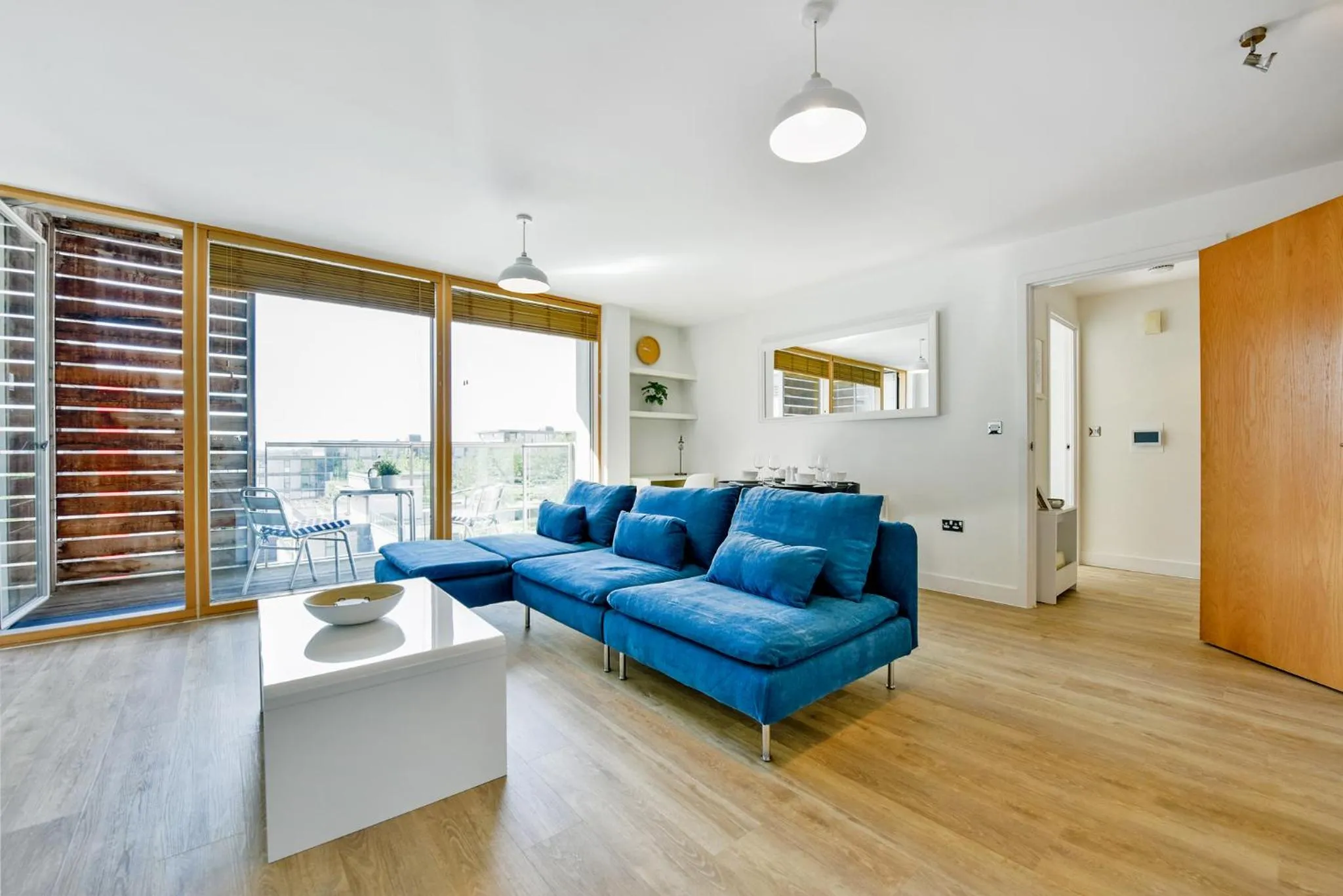The Vizion serviced apartments from Pincott Properties - free parking, private balcony, and WiFi