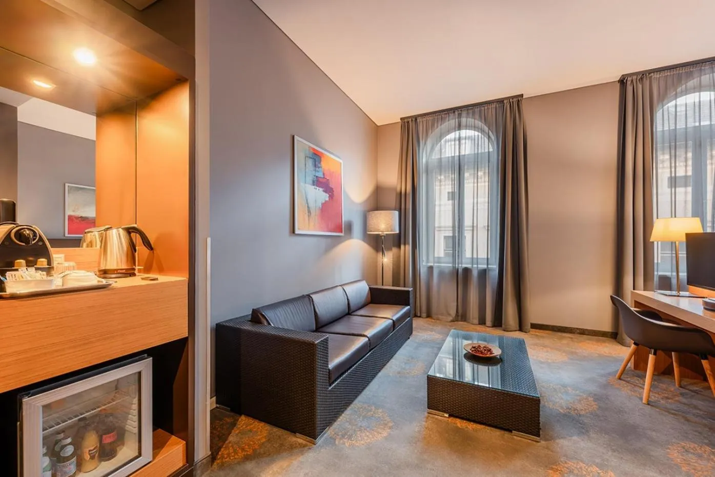 Kitchen or kitchenette in Hotel Museum Budapest