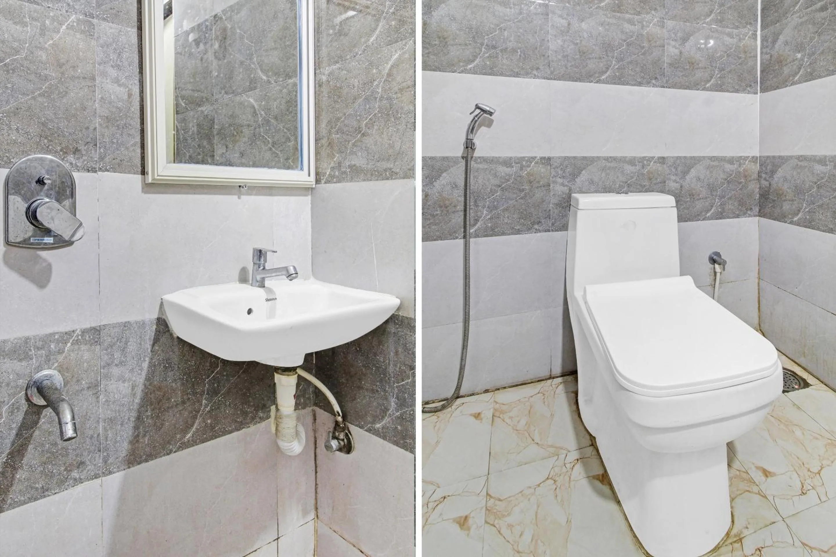 Bathroom in Hotel O A Delight Residency