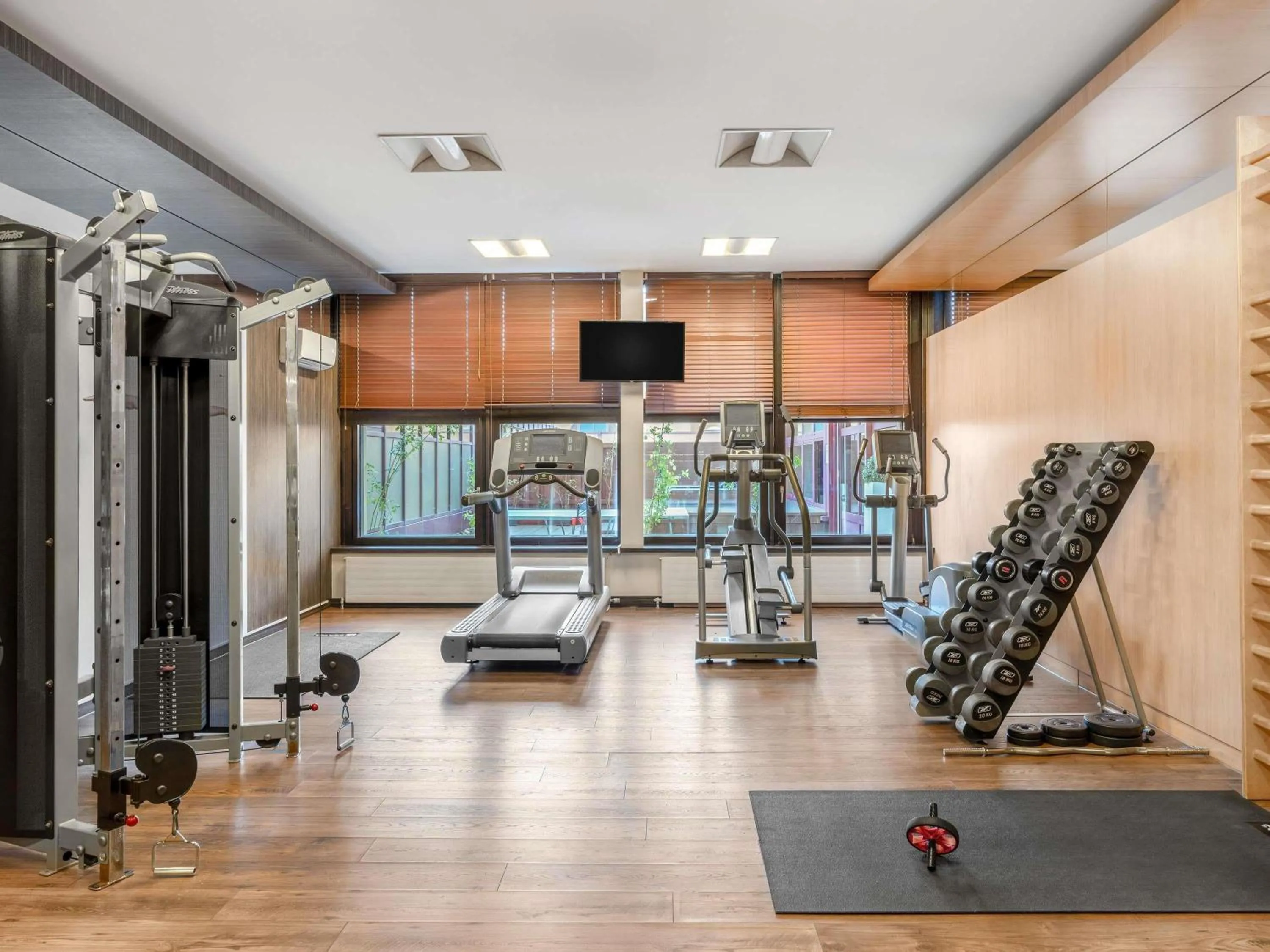 Fitness centre/facilities in Novotel Budapest City