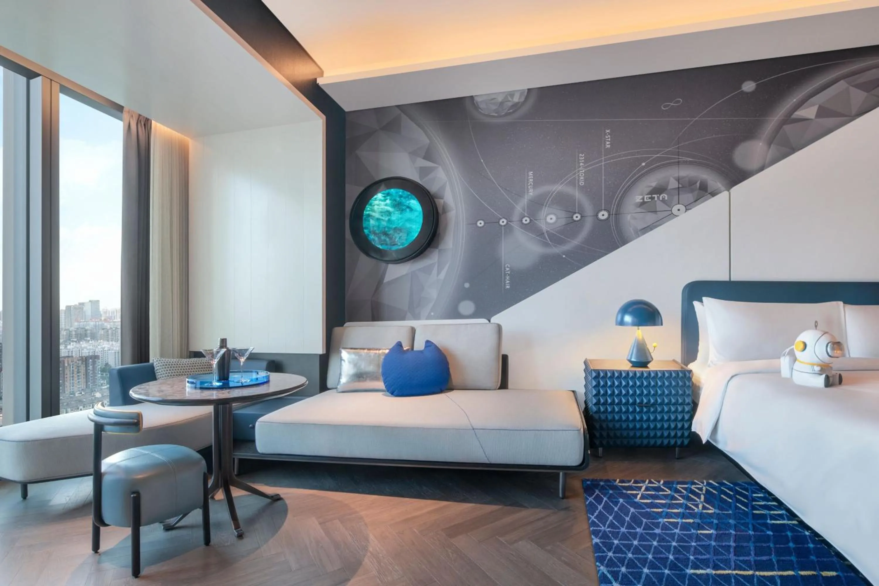 Photo of the whole room, Bed in W Changsha