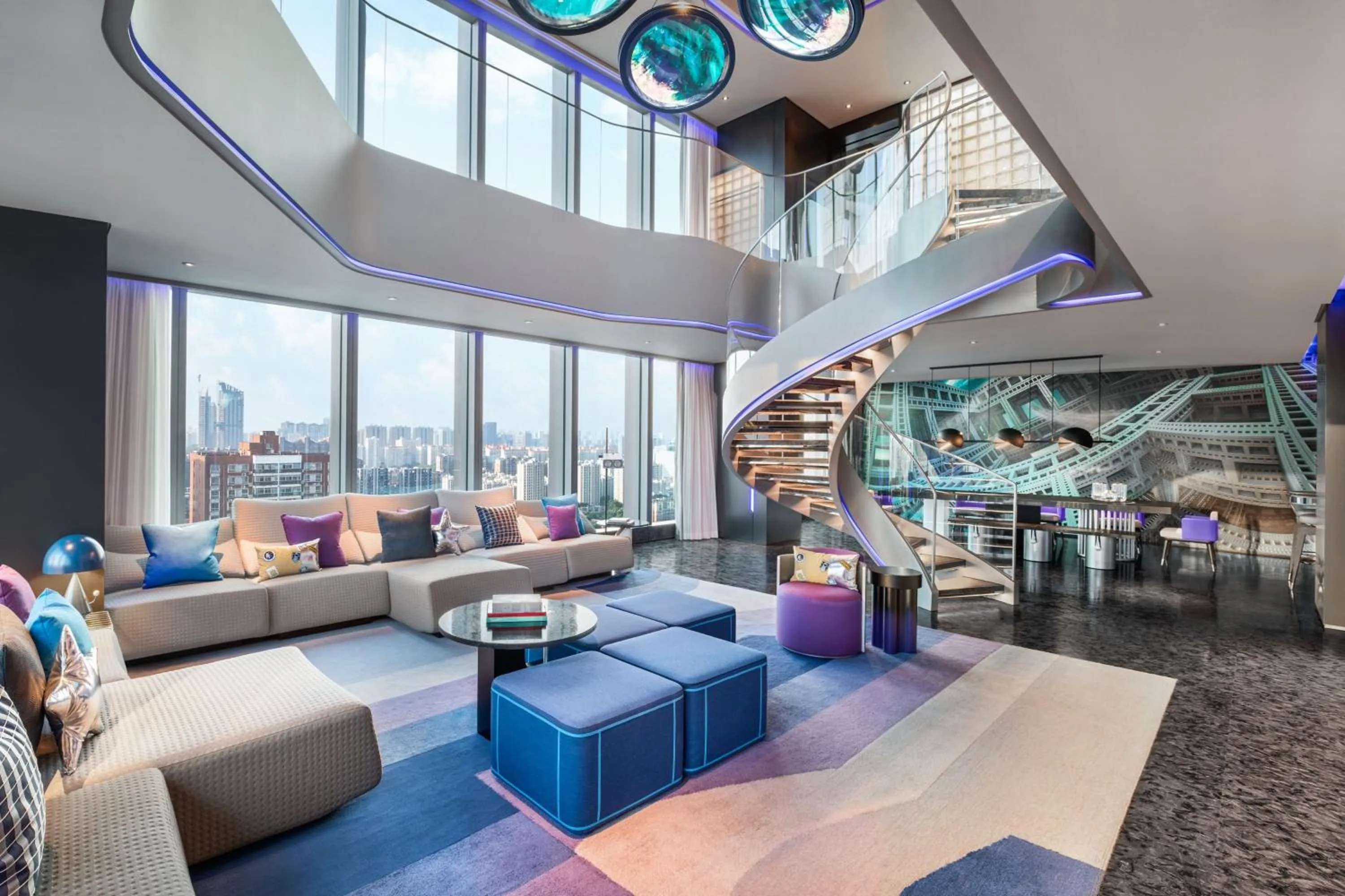 Photo of the whole room in W Changsha