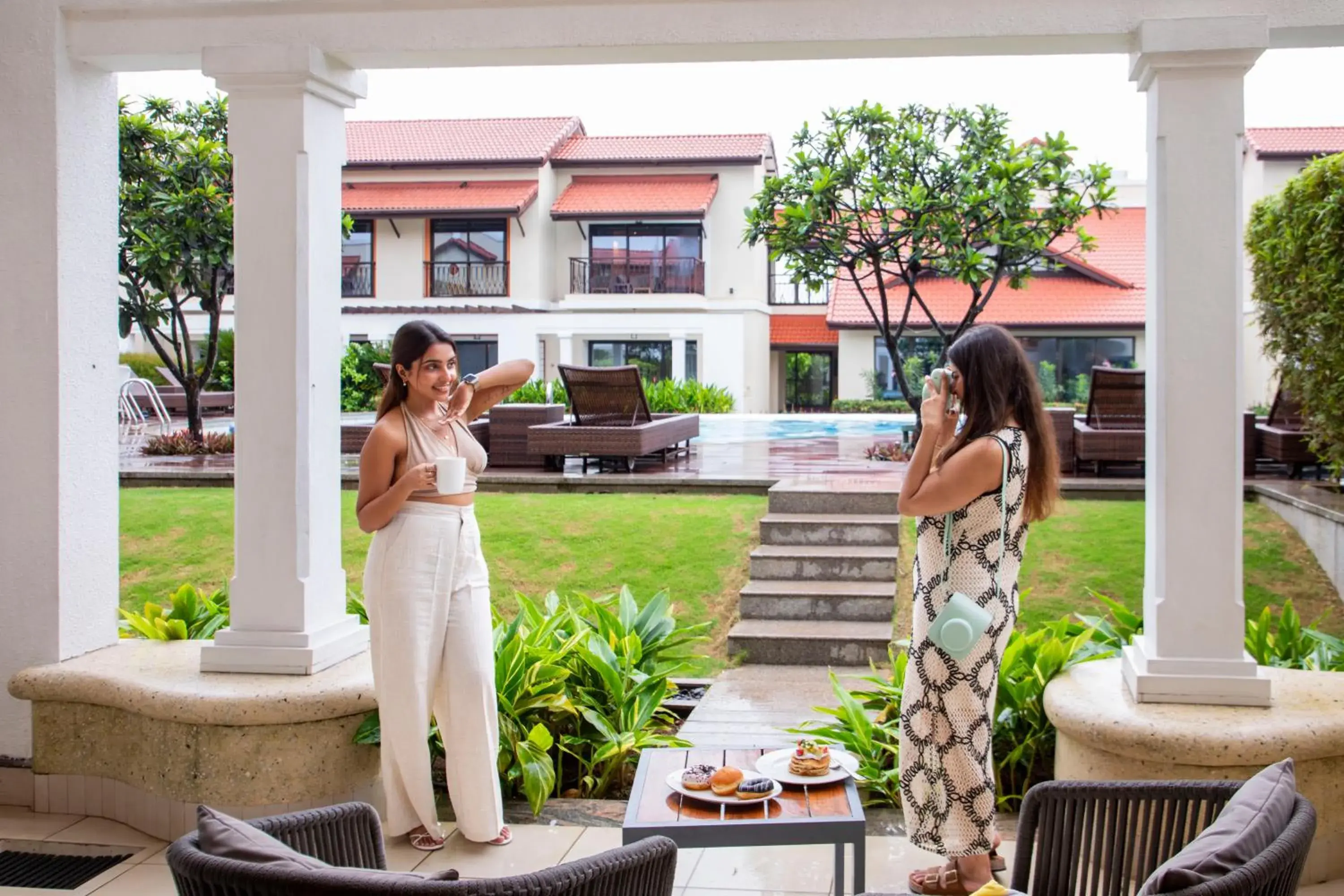 Deluxe Twin Room with Pool View - Complimentary evening high tea on day of arrival between 4.30 PM and 6.30 PM (validity December 31,2025) in Fairfield by Marriott Goa Benaulim Deluxe Twin Room with Pool View - Complimentary evening high tea on day of arrival between 4.30 PM and 6.30 PM (validity December 31,2025) in Fairfield by Marriott Goa Benaulim