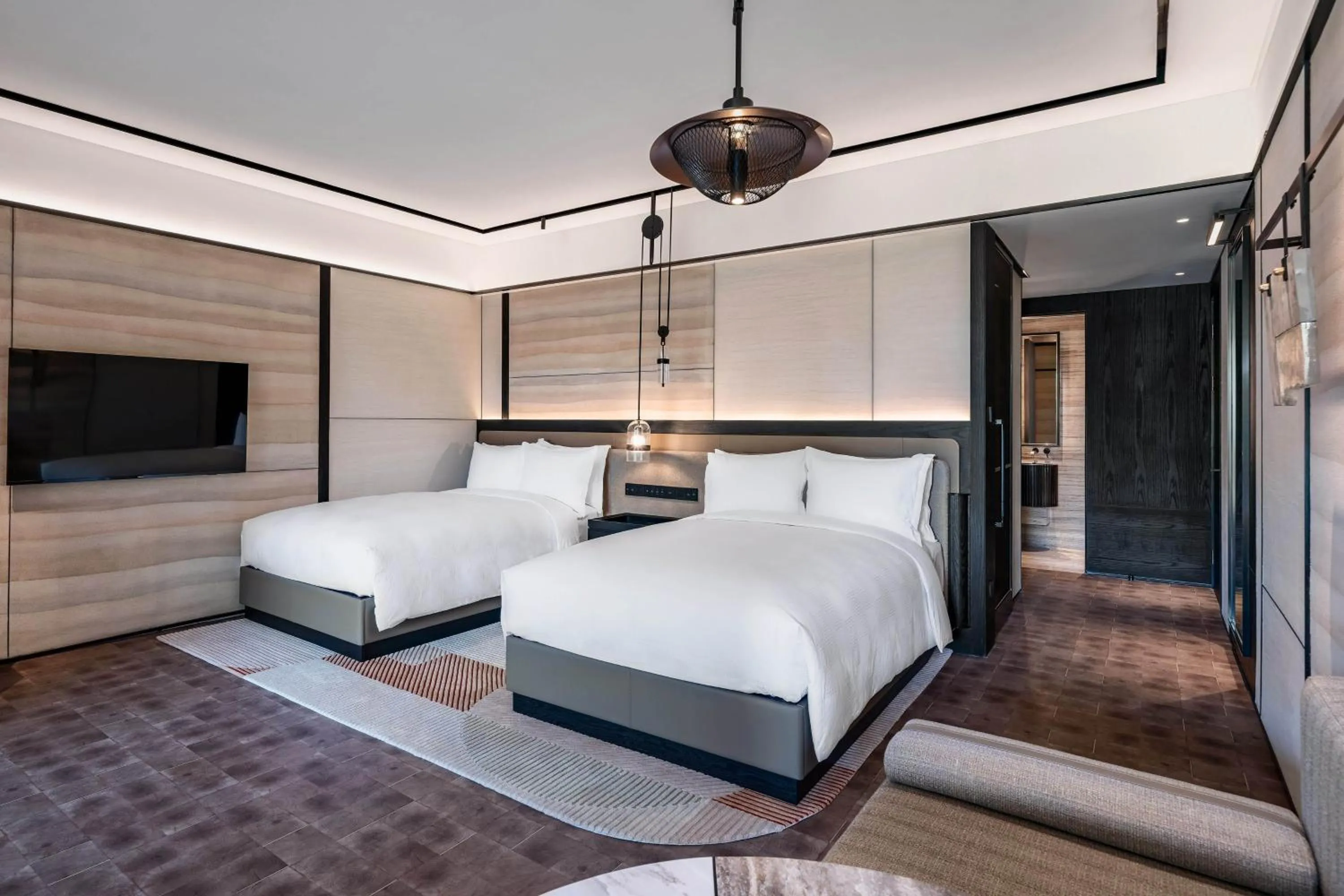 Photo of the whole room, Bed in Nanjing, Jiangning, Autograph Collection