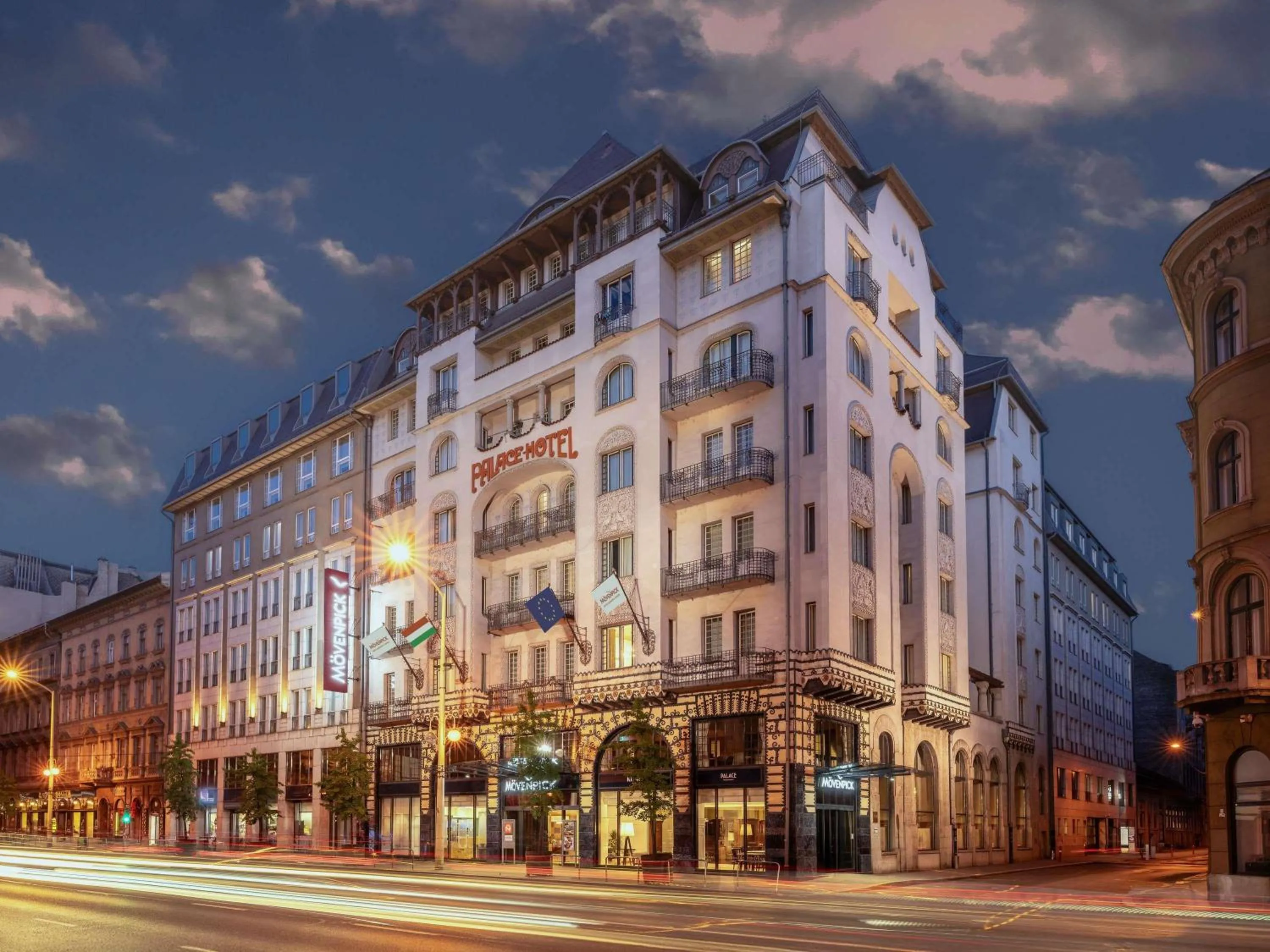 Property building in Mövenpick Hotel Budapest Centre