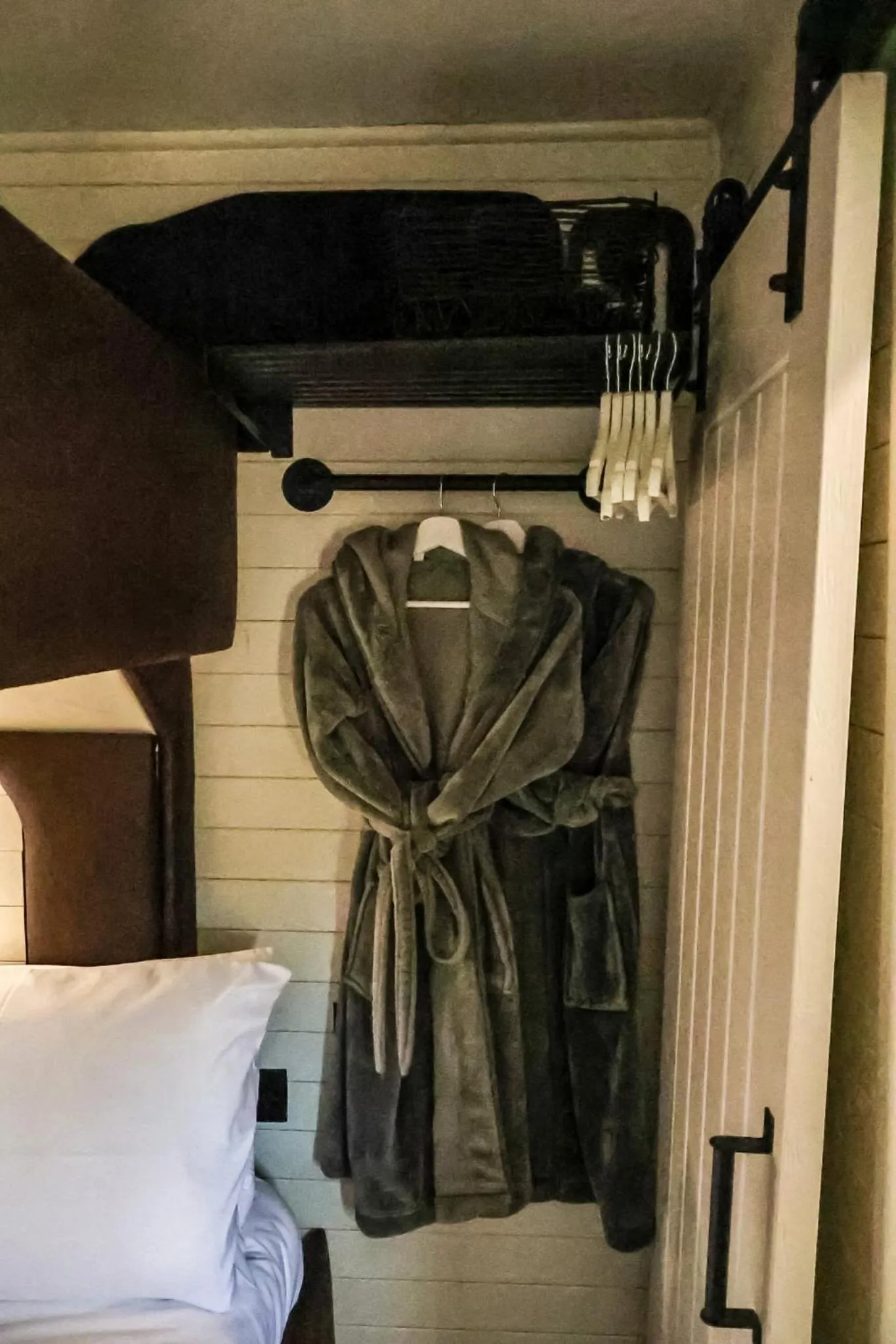 Bed in Greenvale Cabins