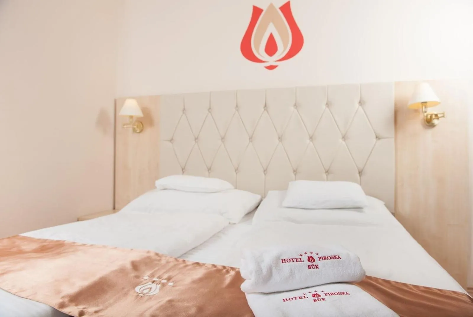 Photo of the whole room, Bed in Hotel Piroska