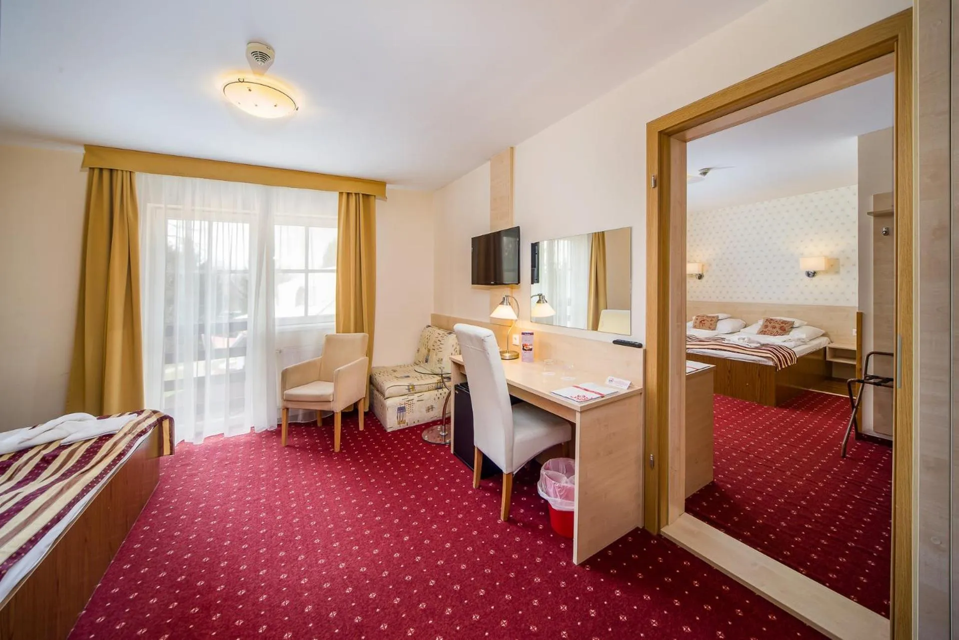 Bedroom, Bed in Hotel Piroska