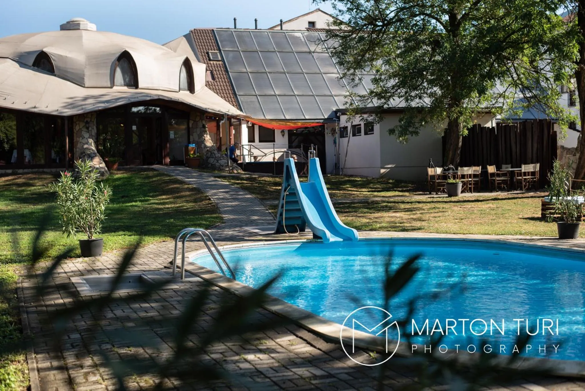 Swimming pool in Hotel Piroska