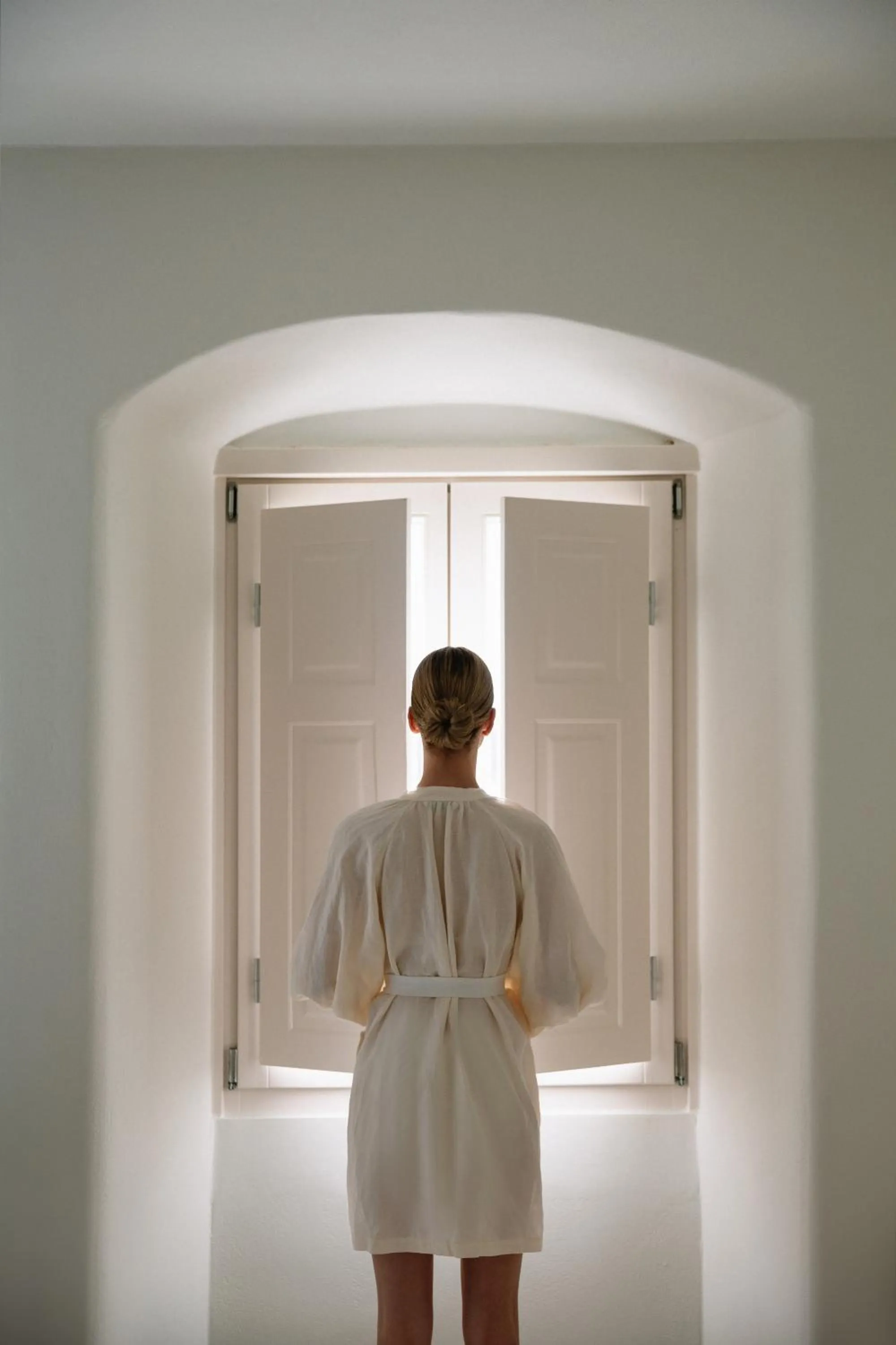 People in Ammothines Cycladic Suites