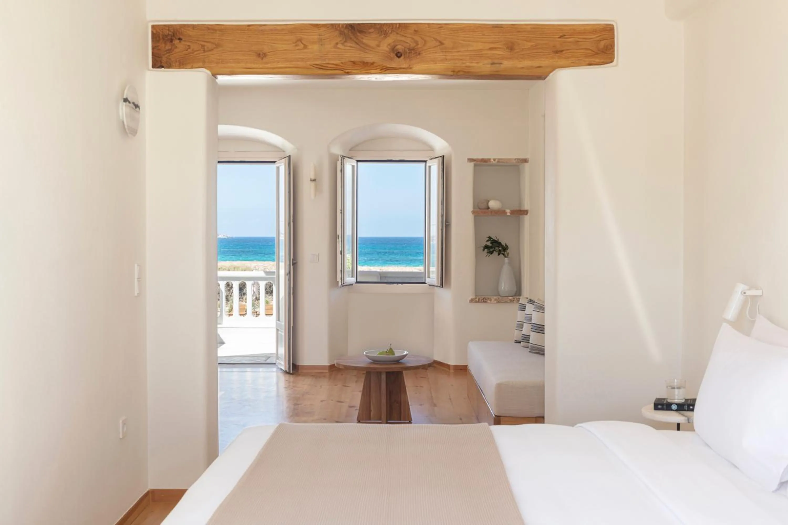 Bedroom, Bed in Ammothines Cycladic Suites