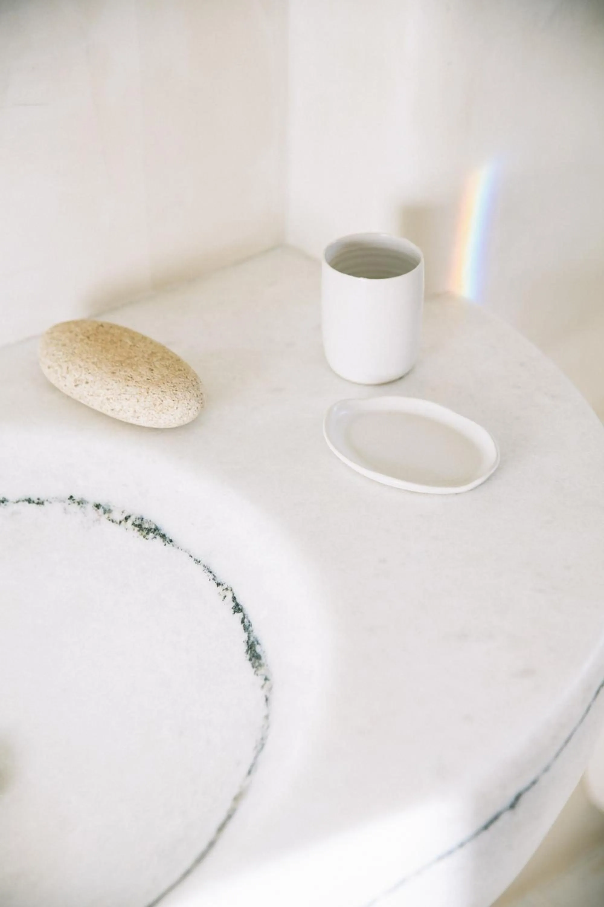 Bathroom in Ammothines Cycladic Suites