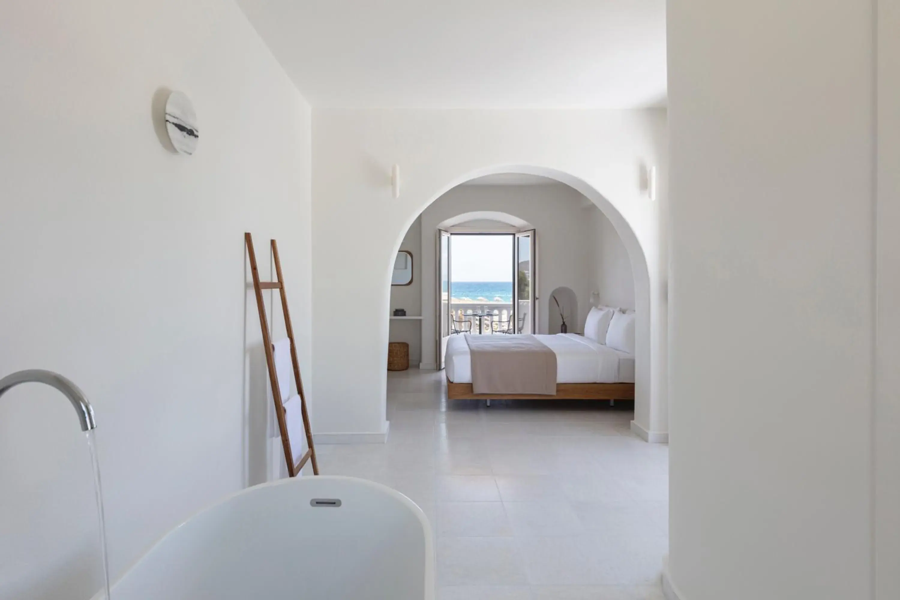 Deluxe Sea View Suite in Ammothines Cycladic Suites Deluxe Sea View Suite in Ammothines Cycladic Suites