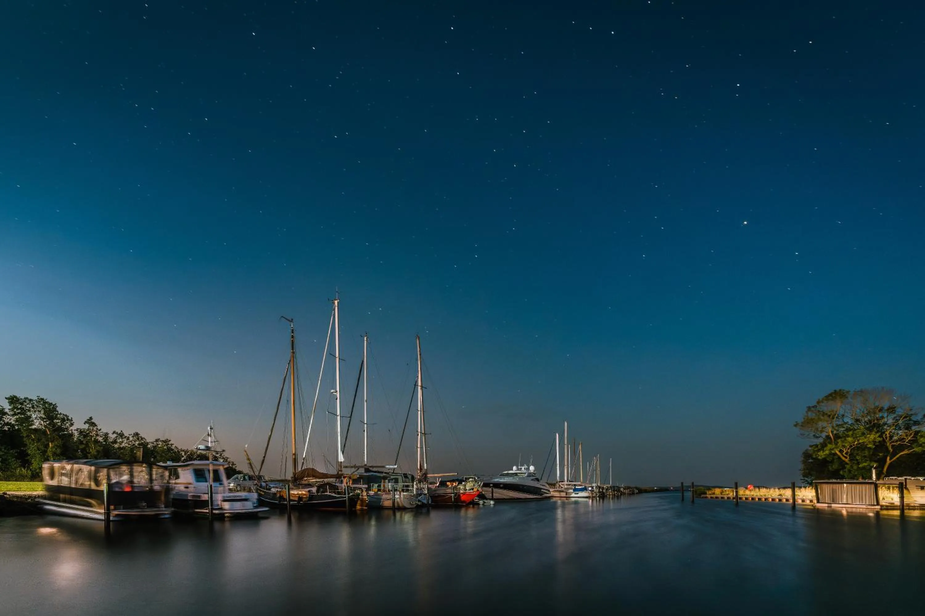 Night in Marina Martinshafen