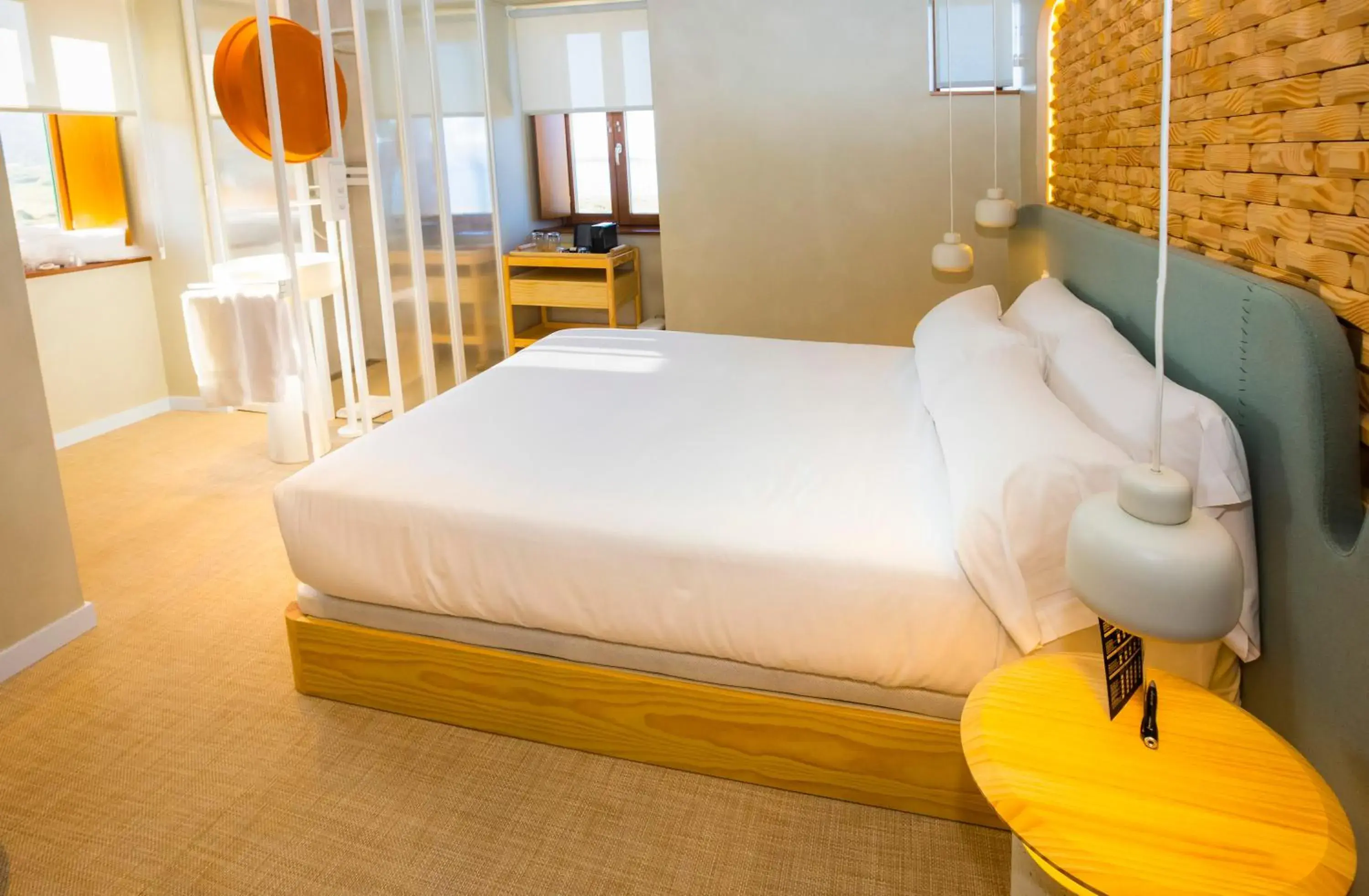 Deluxe Double Room in Hotel Faro Lariño Deluxe Double Room in Hotel Faro Lariño