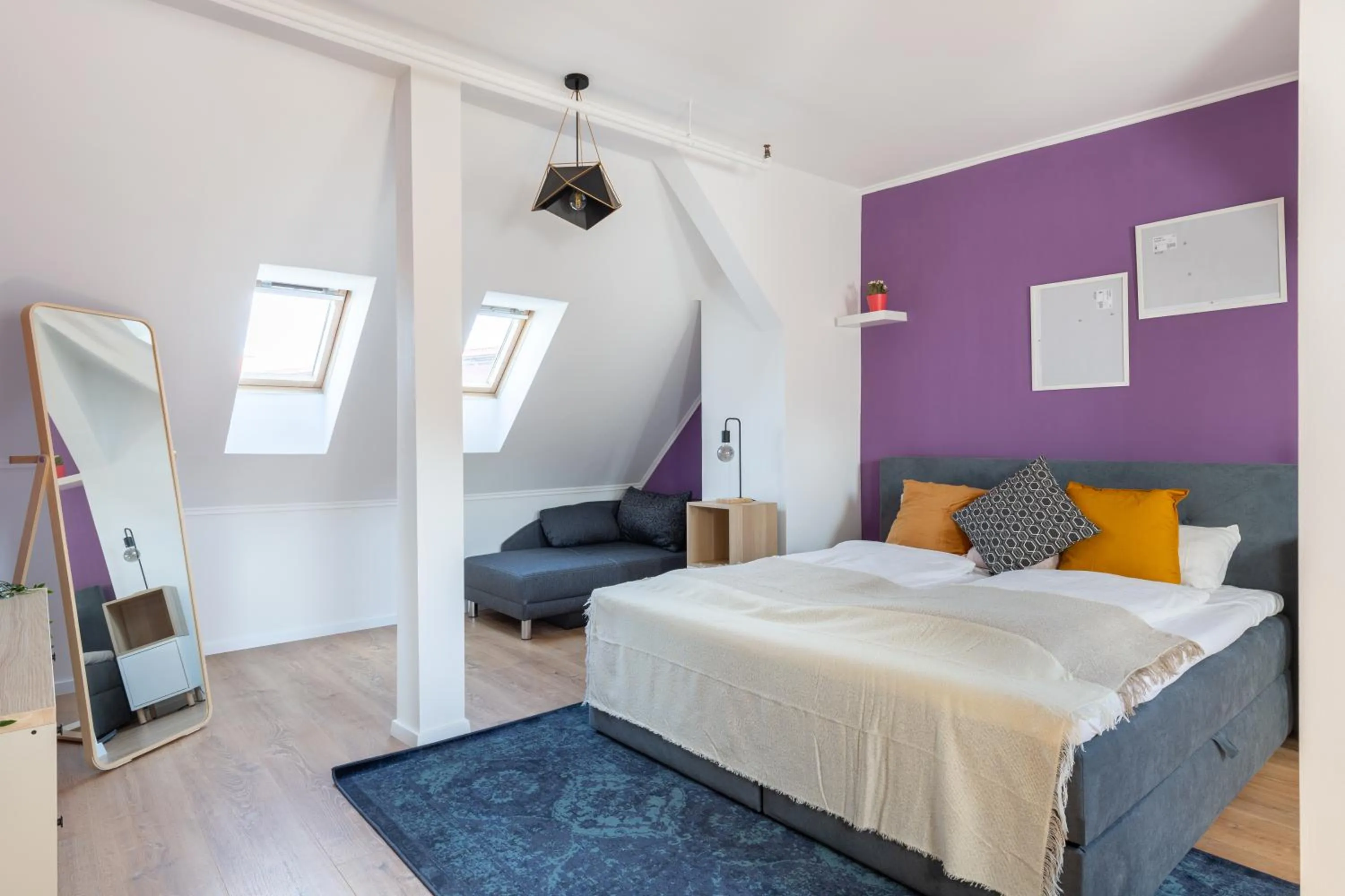 Photo of the whole room, Bed in Triple M Hotel