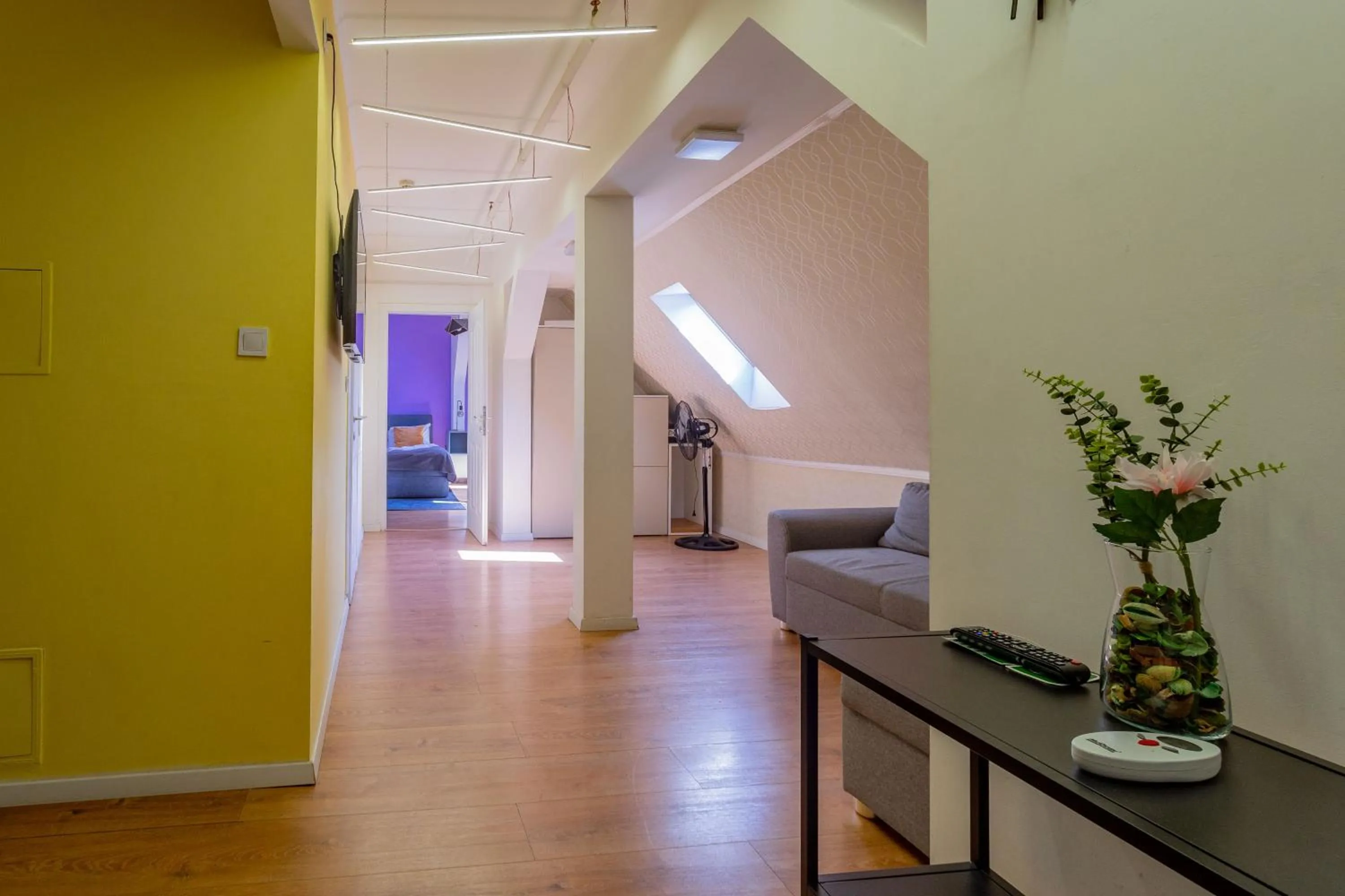 Living room in Triple M Hotel